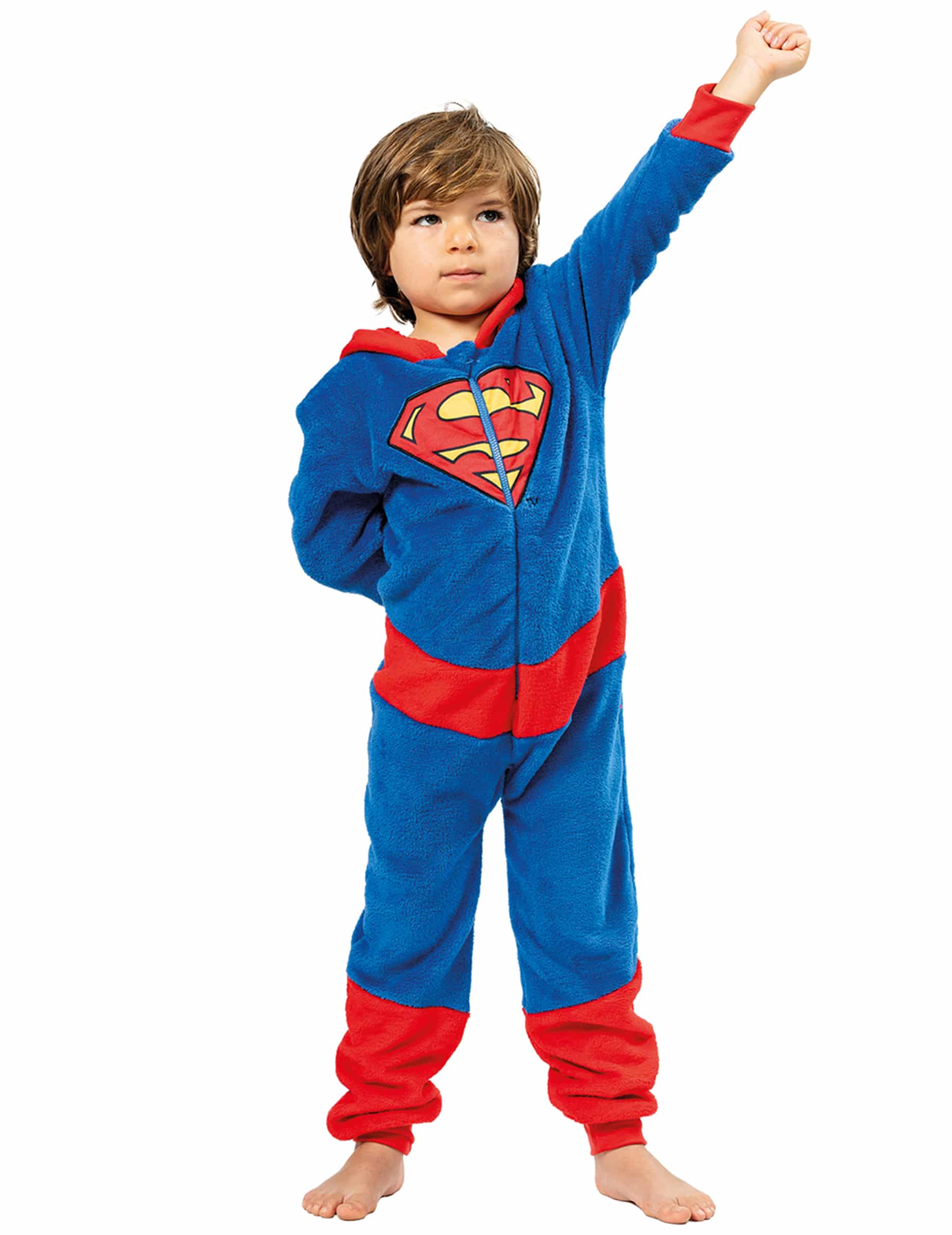 Superman Kinderkostüm Einteiler blau-rot