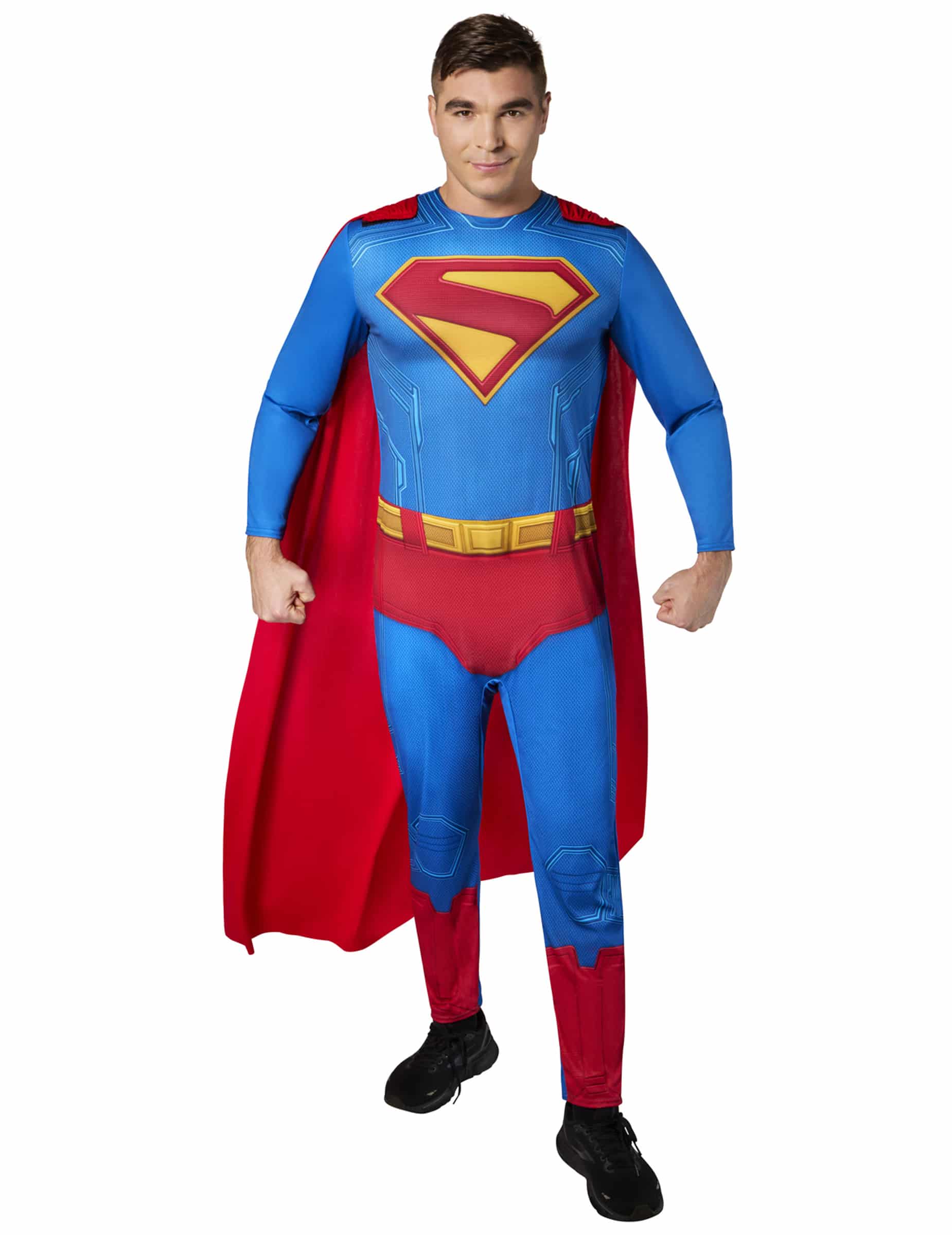 Superman Kostüm Herren Basique Blau-Rot