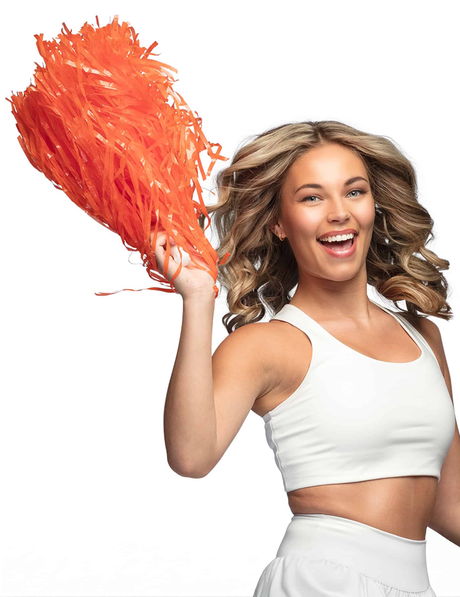 Supporter Pompon Orange