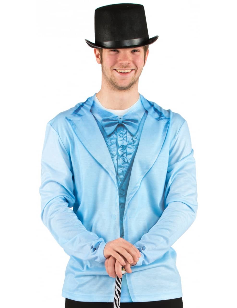 T-Shirt Anzugjacke für Herren blau