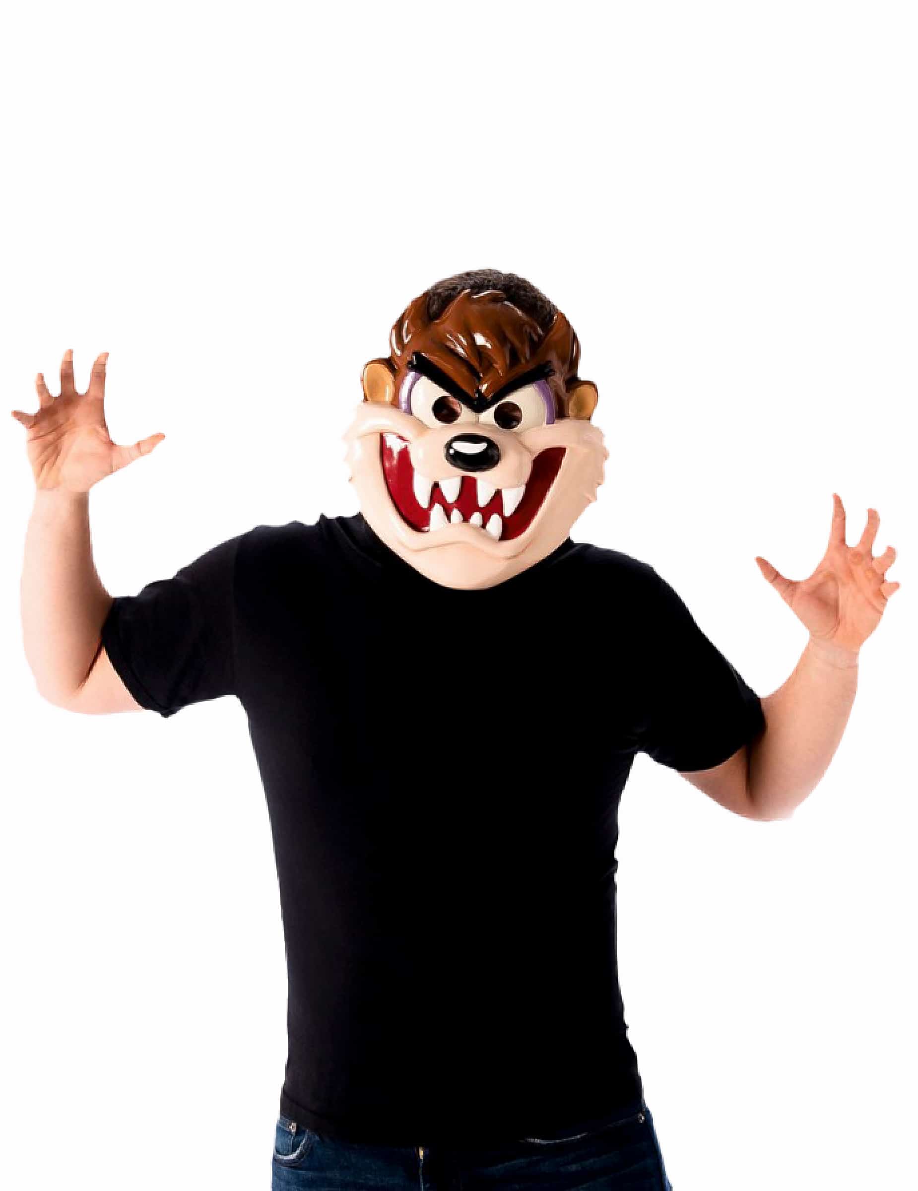 Taz Maske für Erwachsene Looney Tunes braun