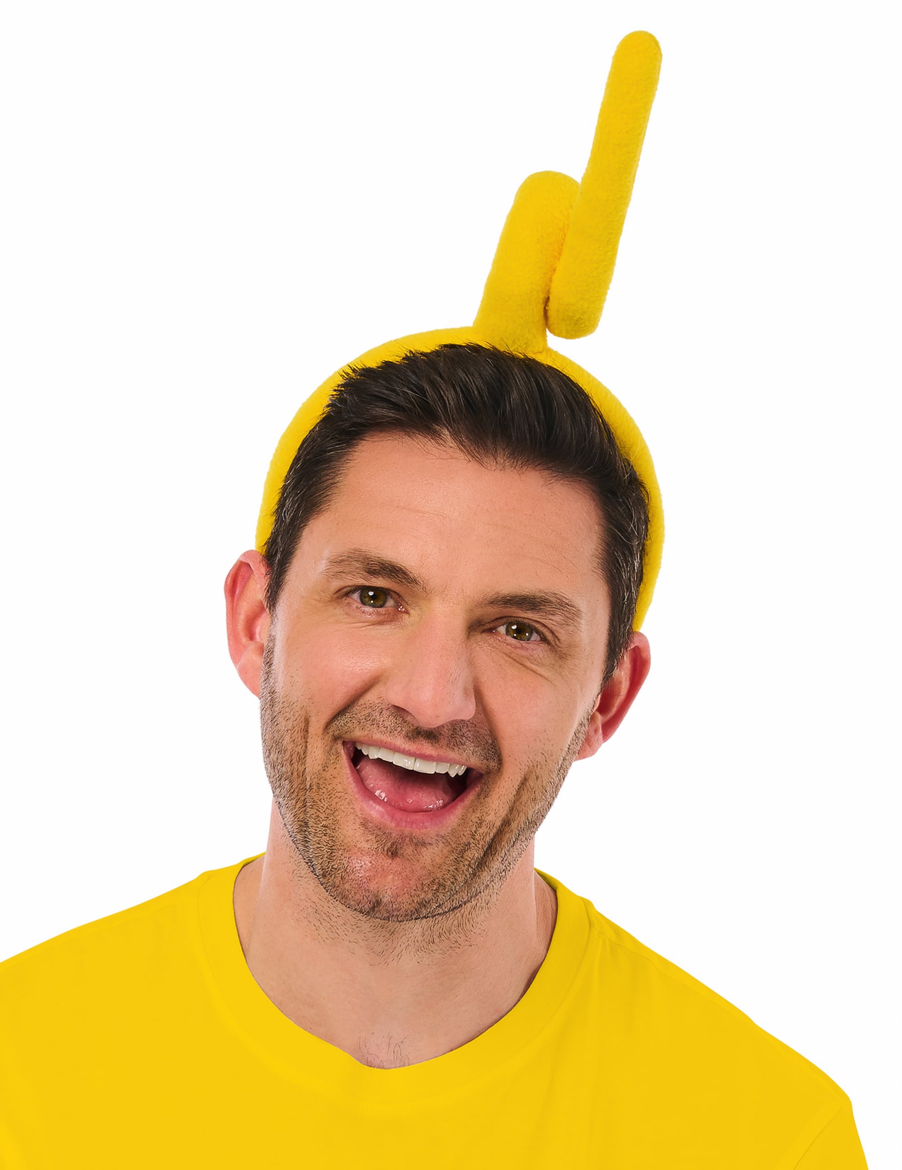 Teletubbies Haarreif mit Antenne Laa-Laa gelb