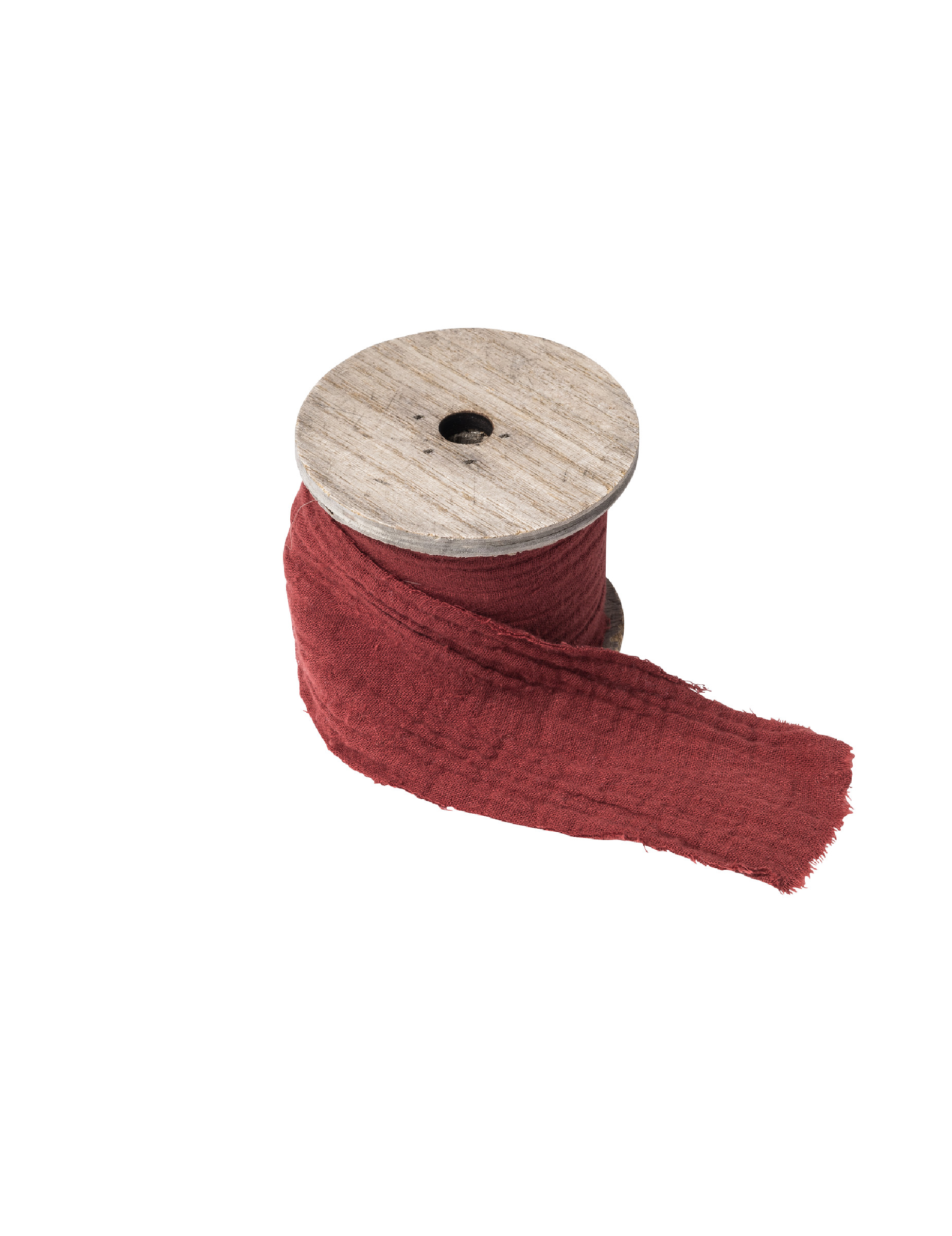 Terracotta Baumwoll-Musselin Band 4