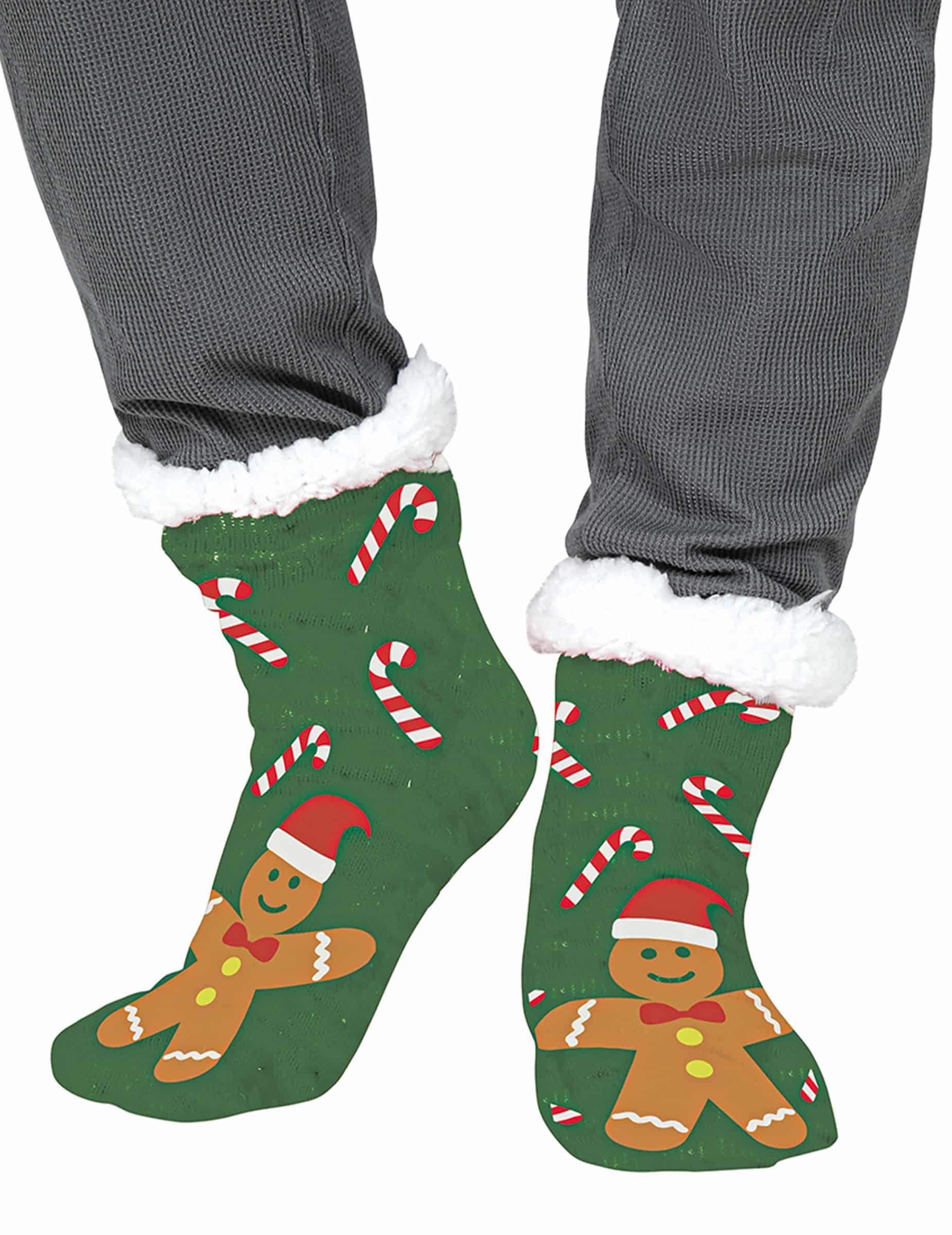 Thermosocken mit Lebkuchenmann Motiv Erwachsene