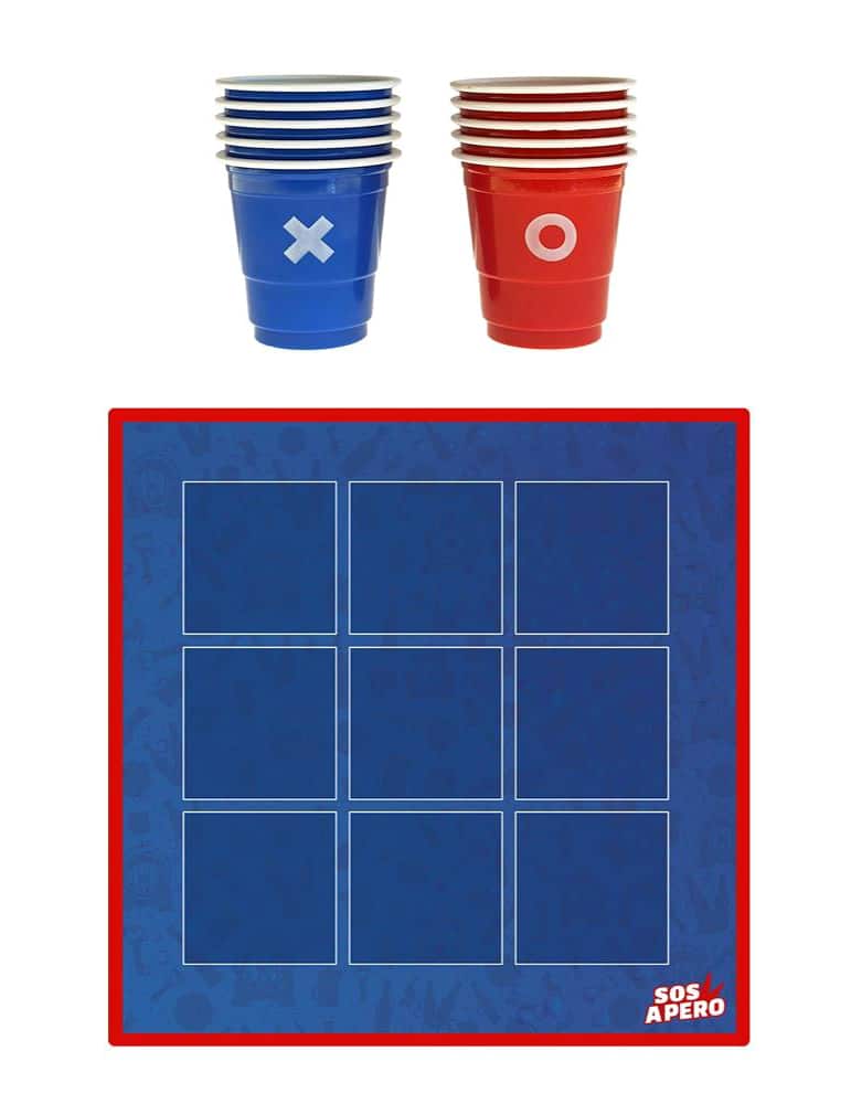 Tic Tac Toe Aperitif Spiel