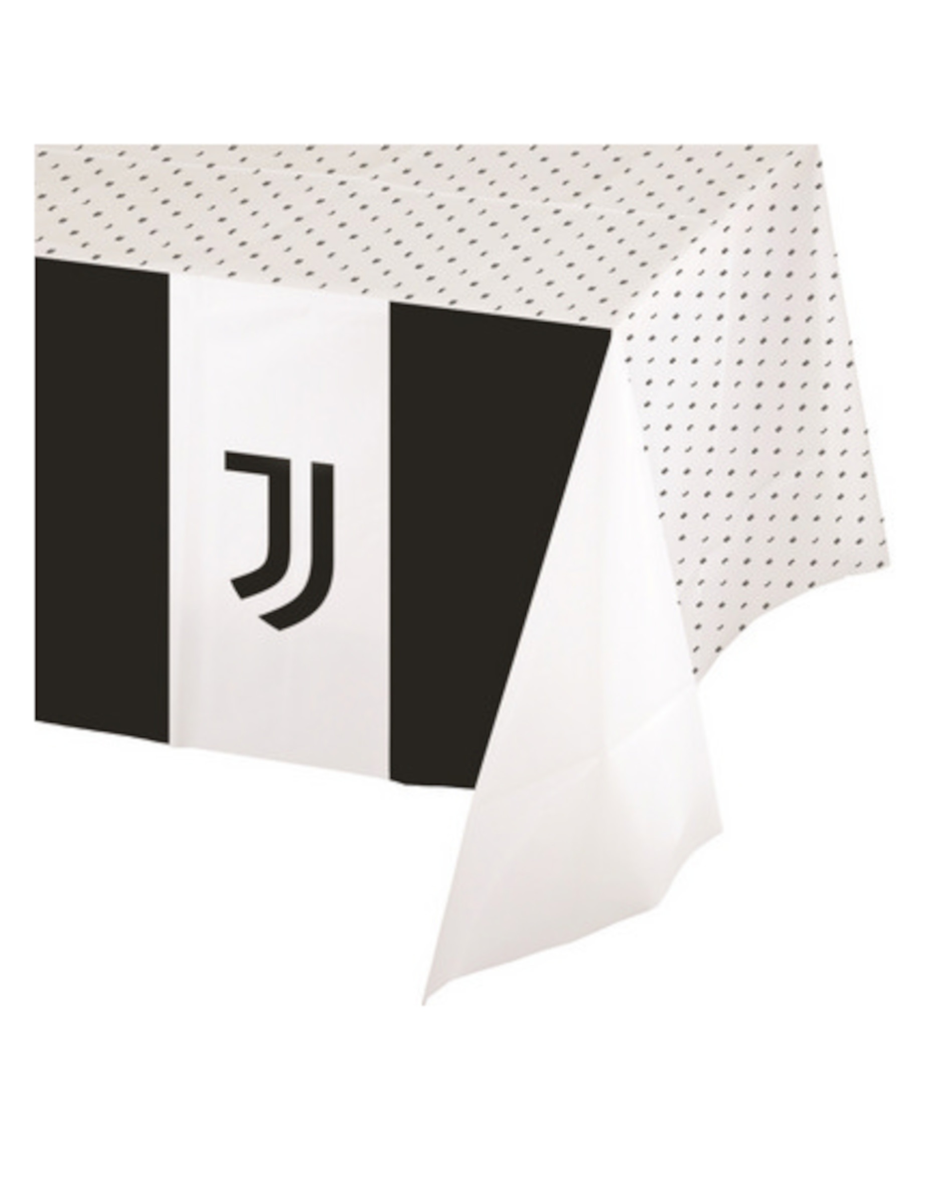 Tischdecke Juventus schwarz weiß 120 x 180