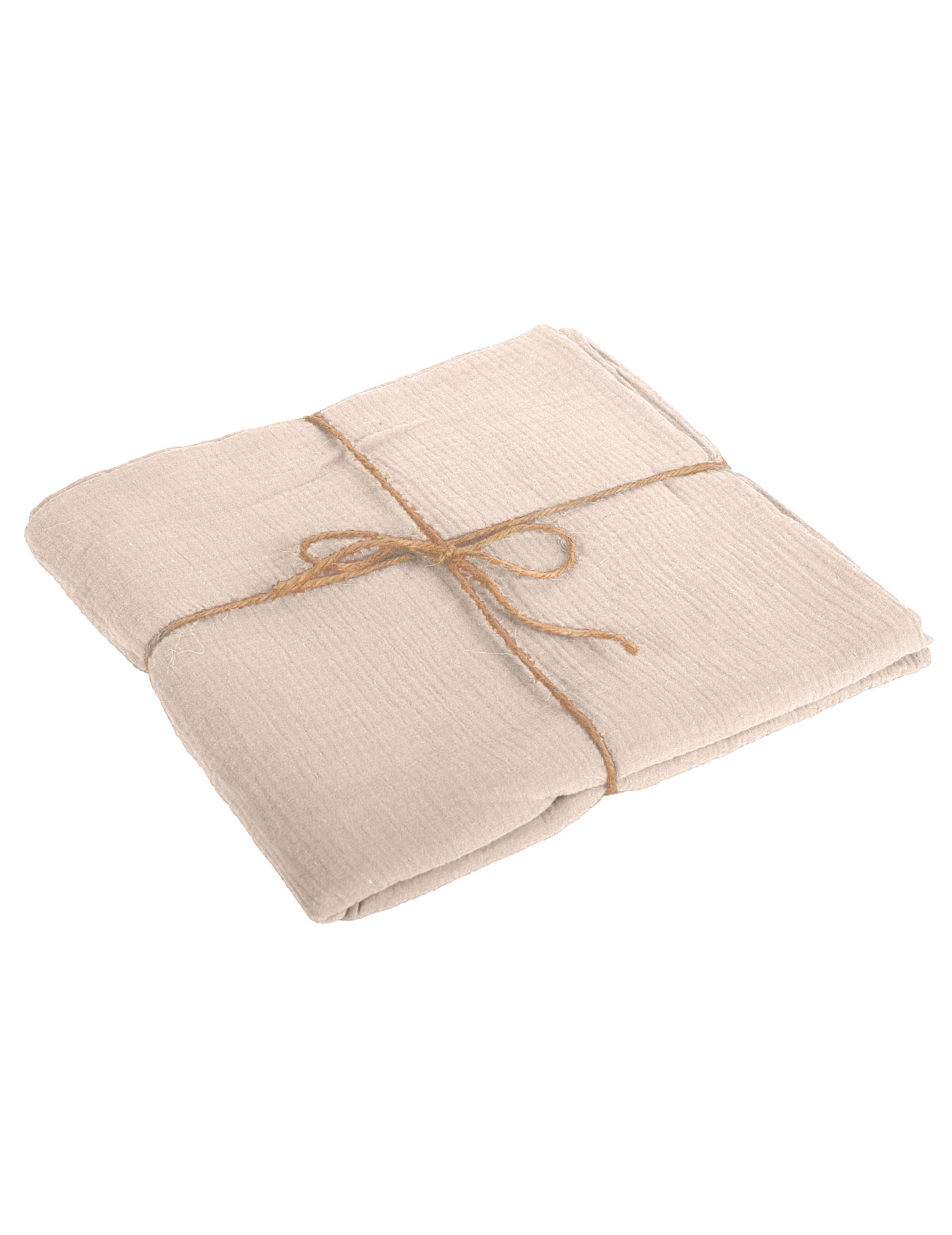 Tischdecke aus Baumwoll-Gaze Blush 130 x 240 cm Boho-Stil