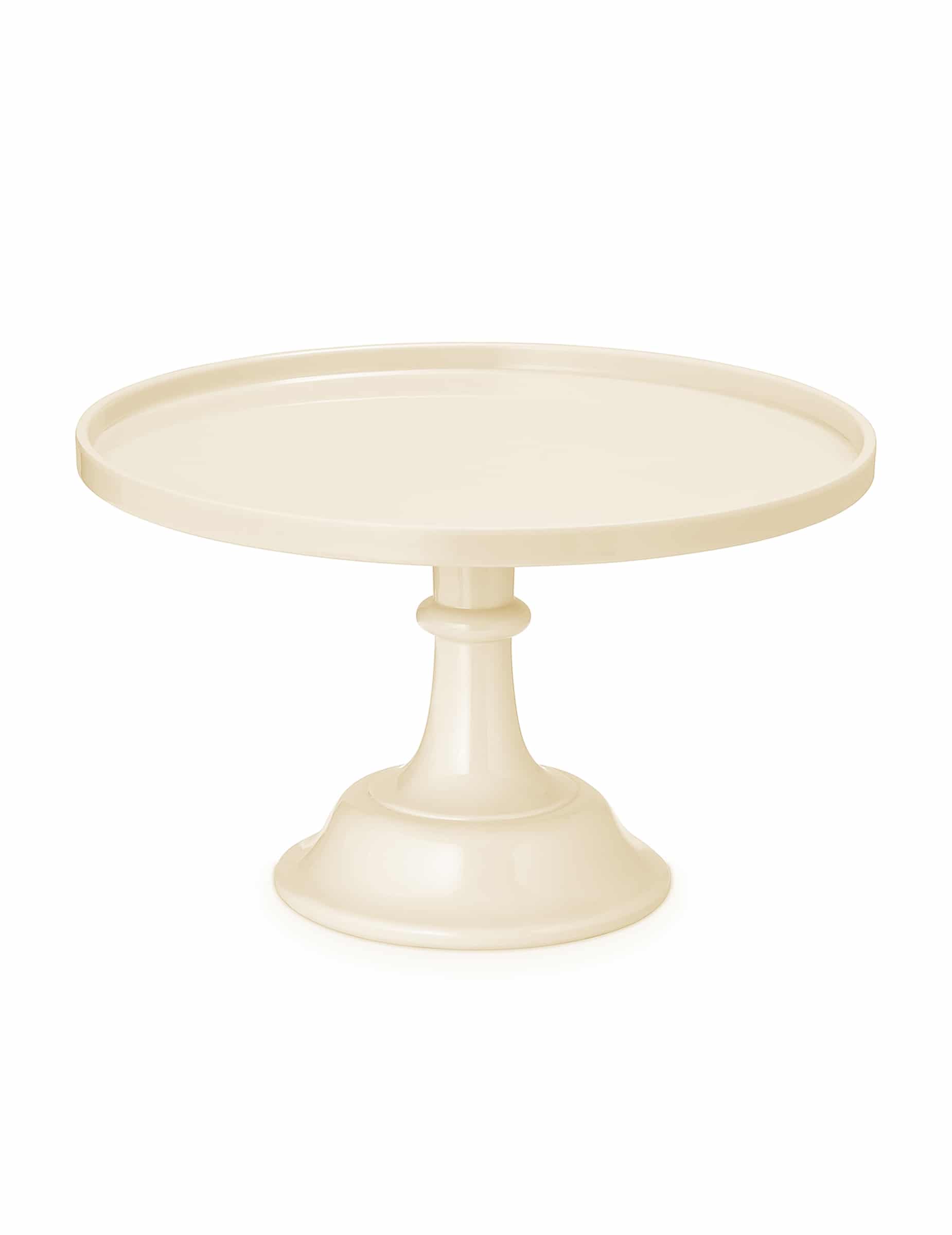 Tortenständer aus Acryl beige 24 cm