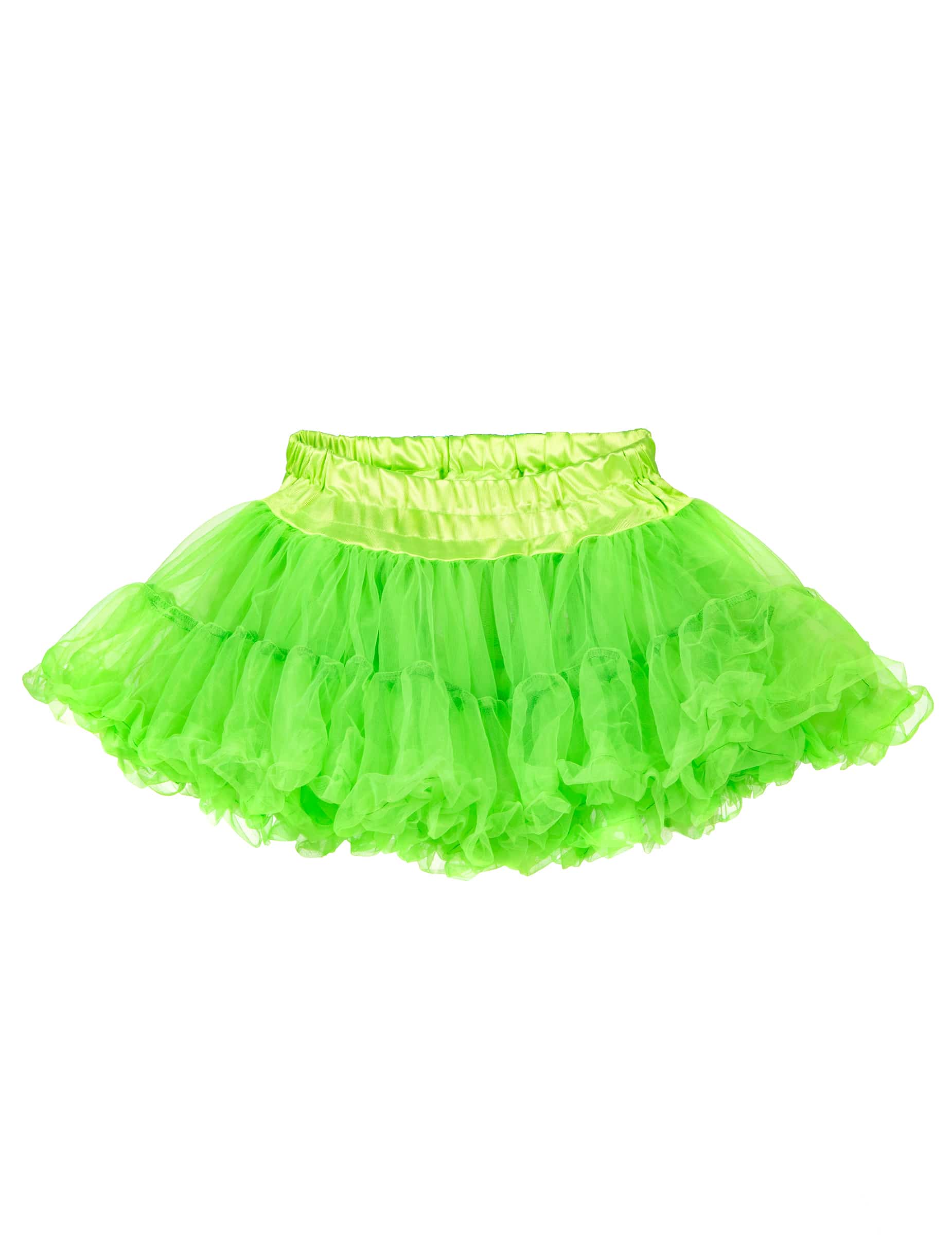 Tüllrock Neon Grün – bauschiger Tutu-Rock für Erwachsene