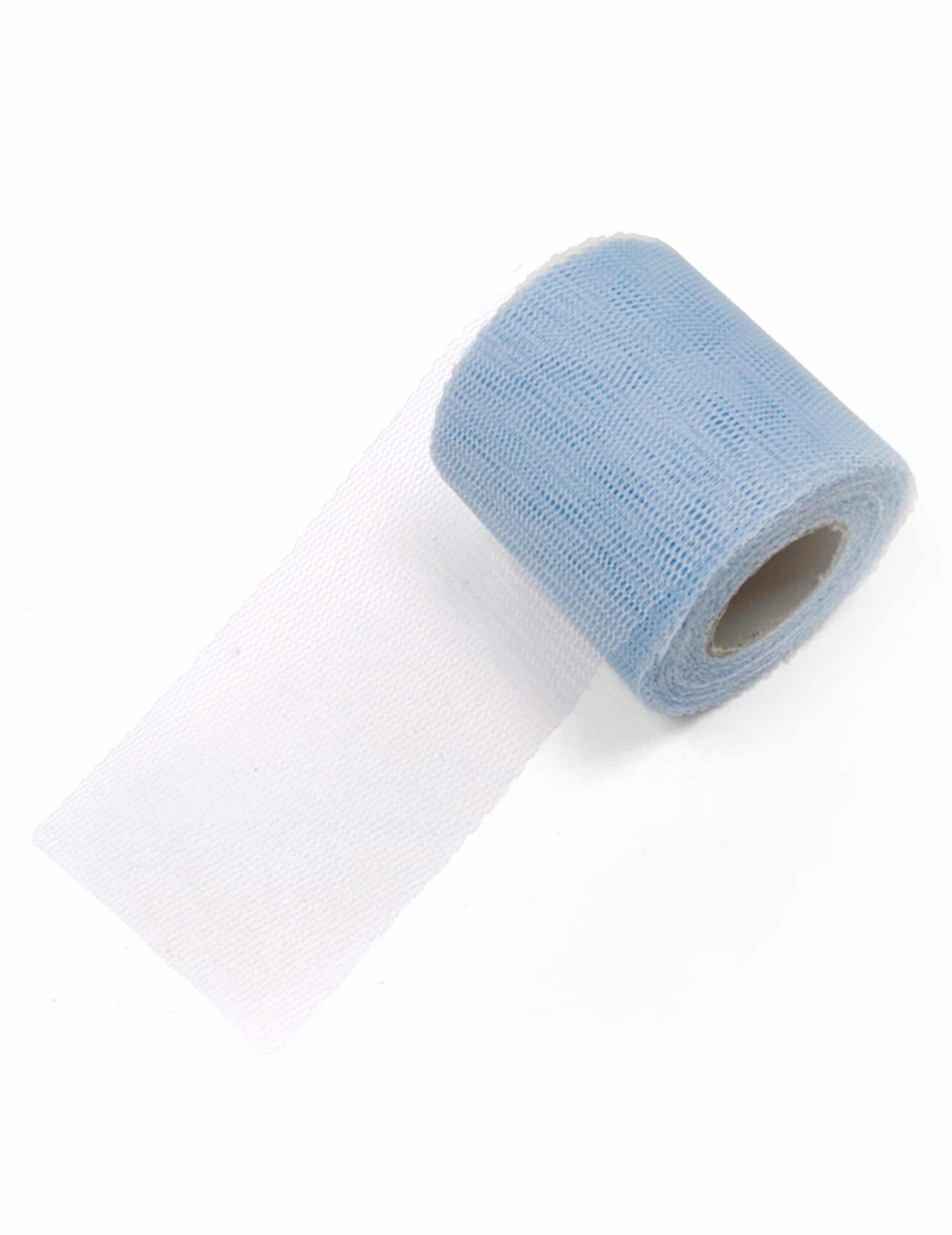 Tüllrolle Hellblau 20m
