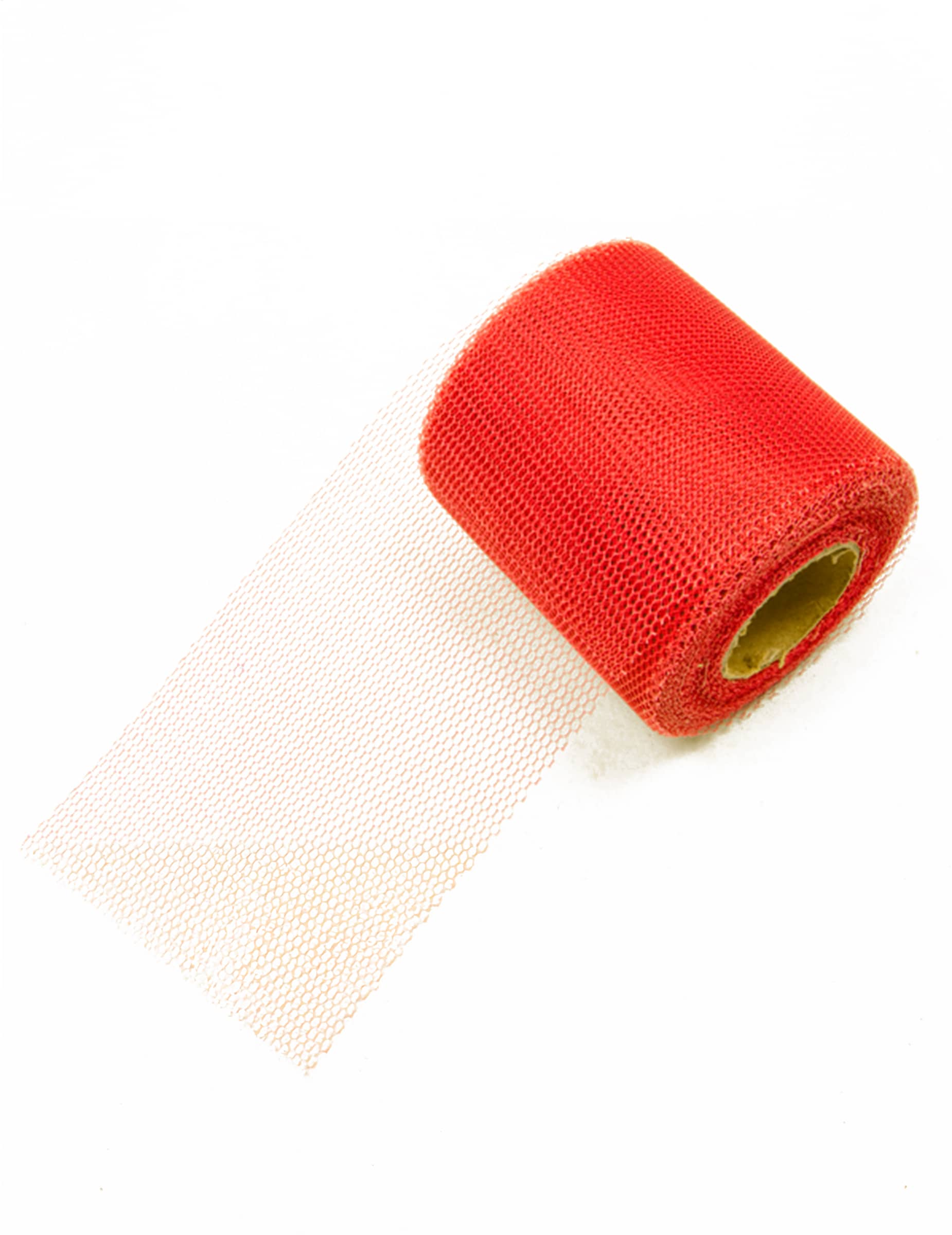 Tüllrolle Rot 20m