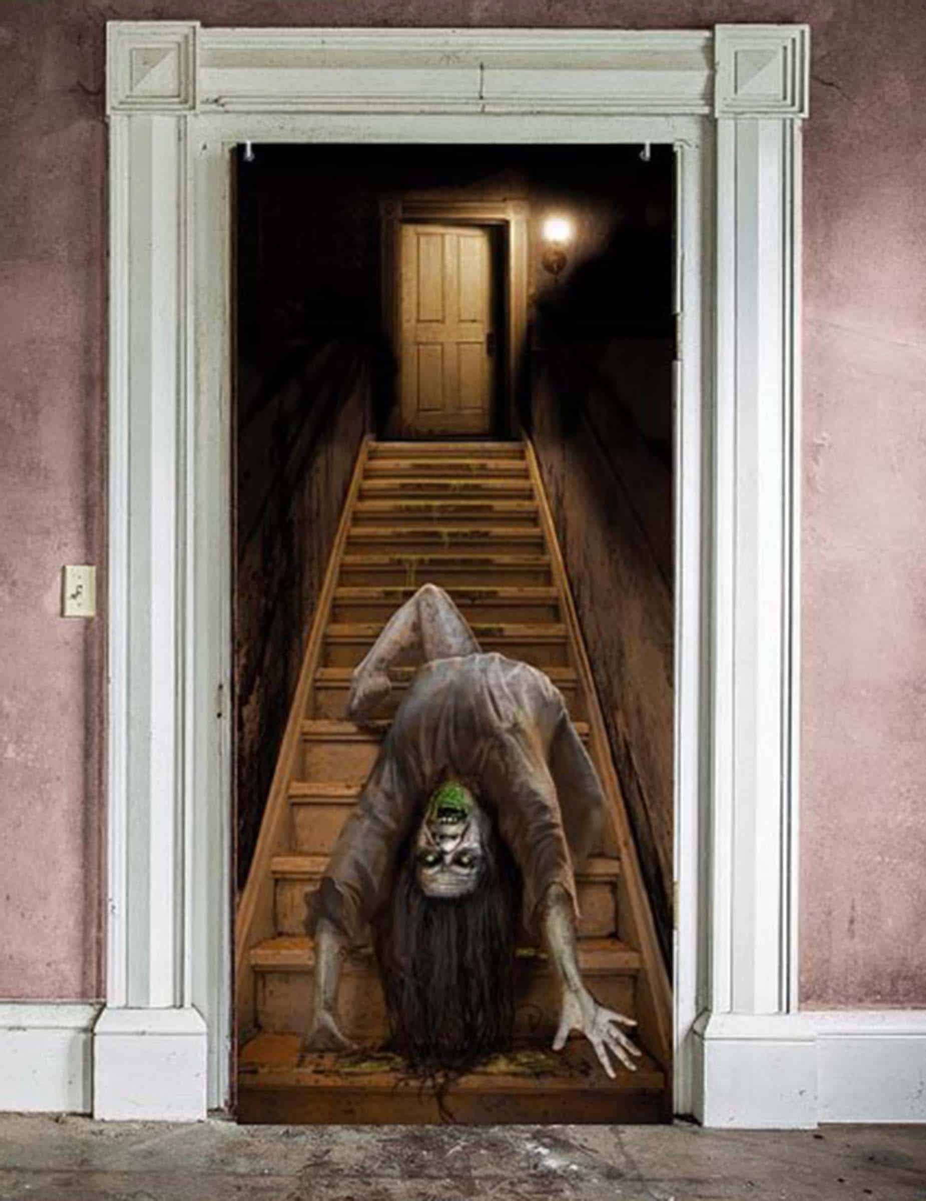 Türdeko Zombie Horrorfilm 80 x 180 cm