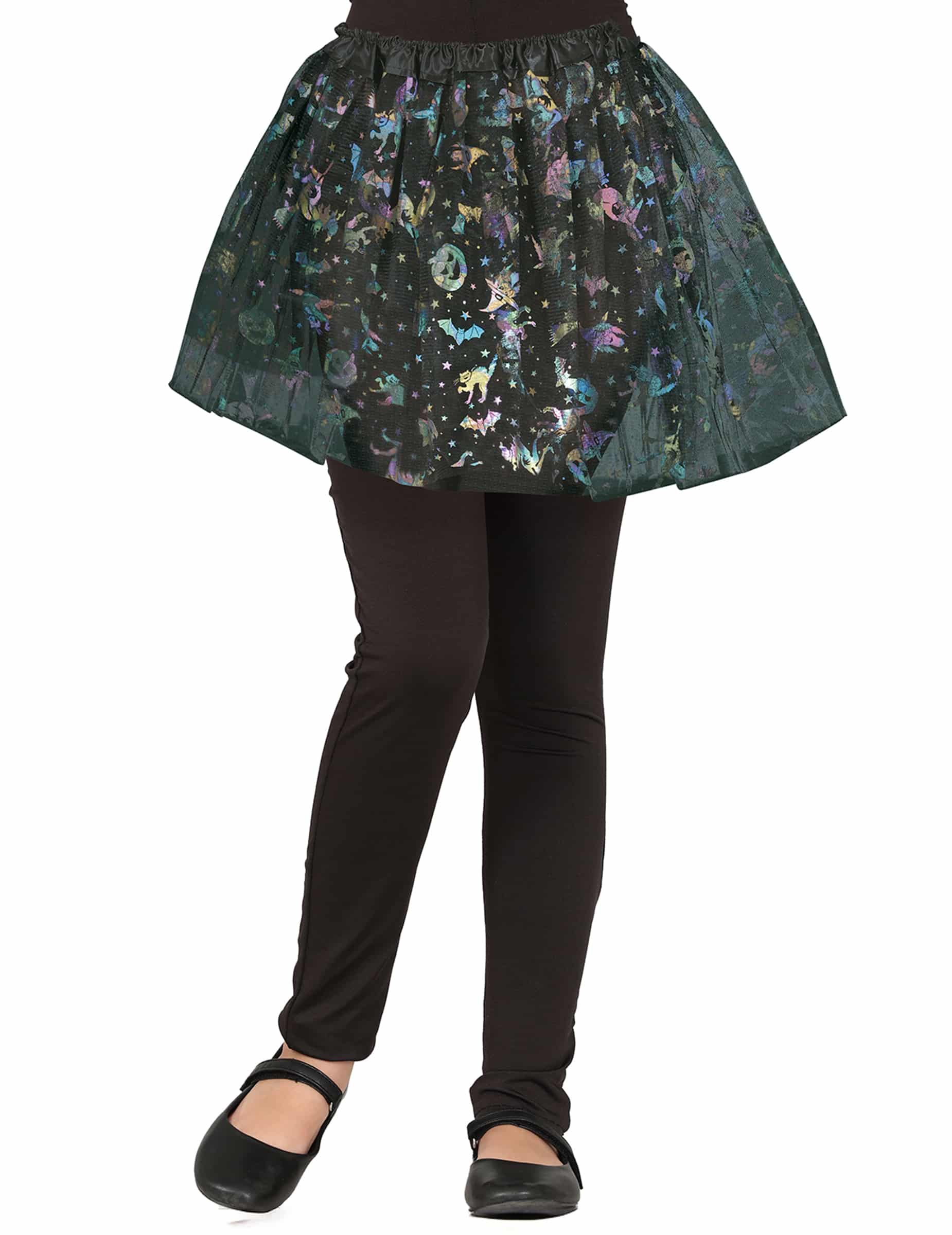 Tutu mit bunten Halloween Motiven für Mädchen