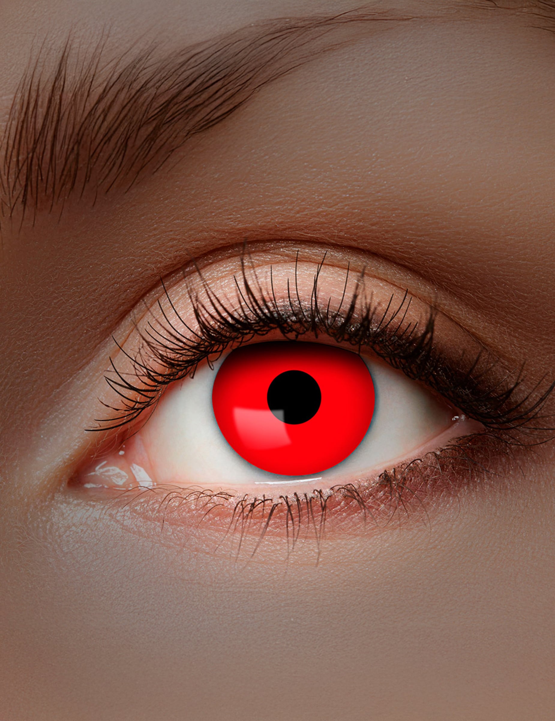 UV Kontaktlinsen rot