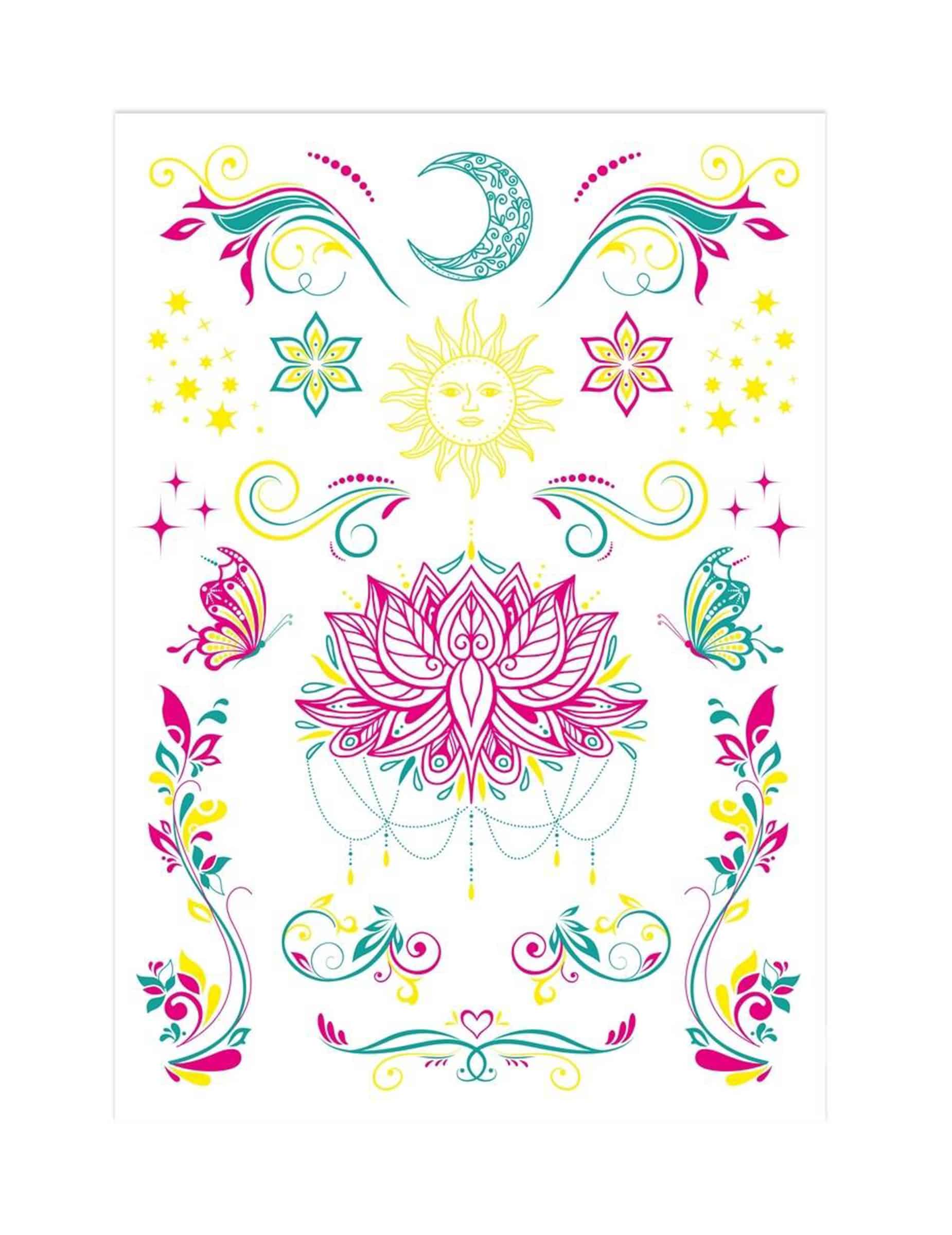 UV-Ornament-Tattoos