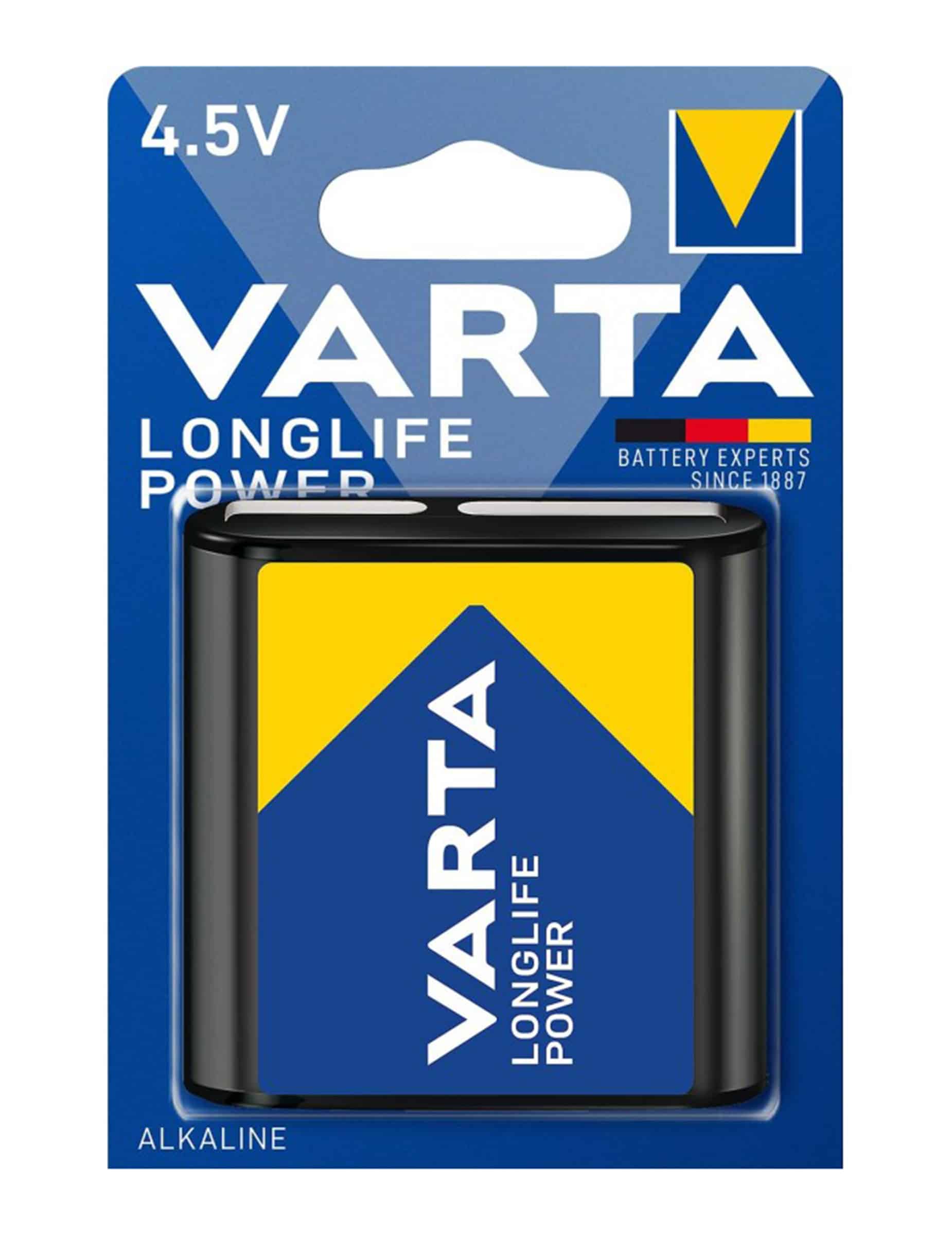 Varta Longlife Power Alkaline Batterie 4