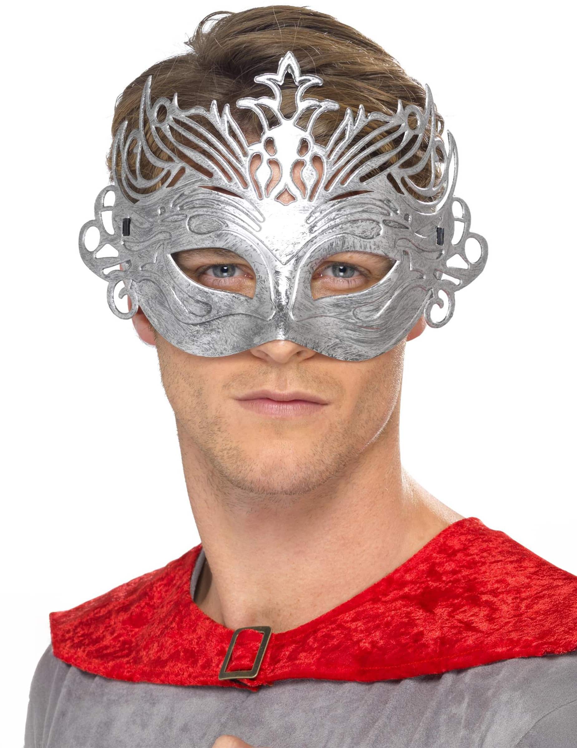 Venezianische Maske silber