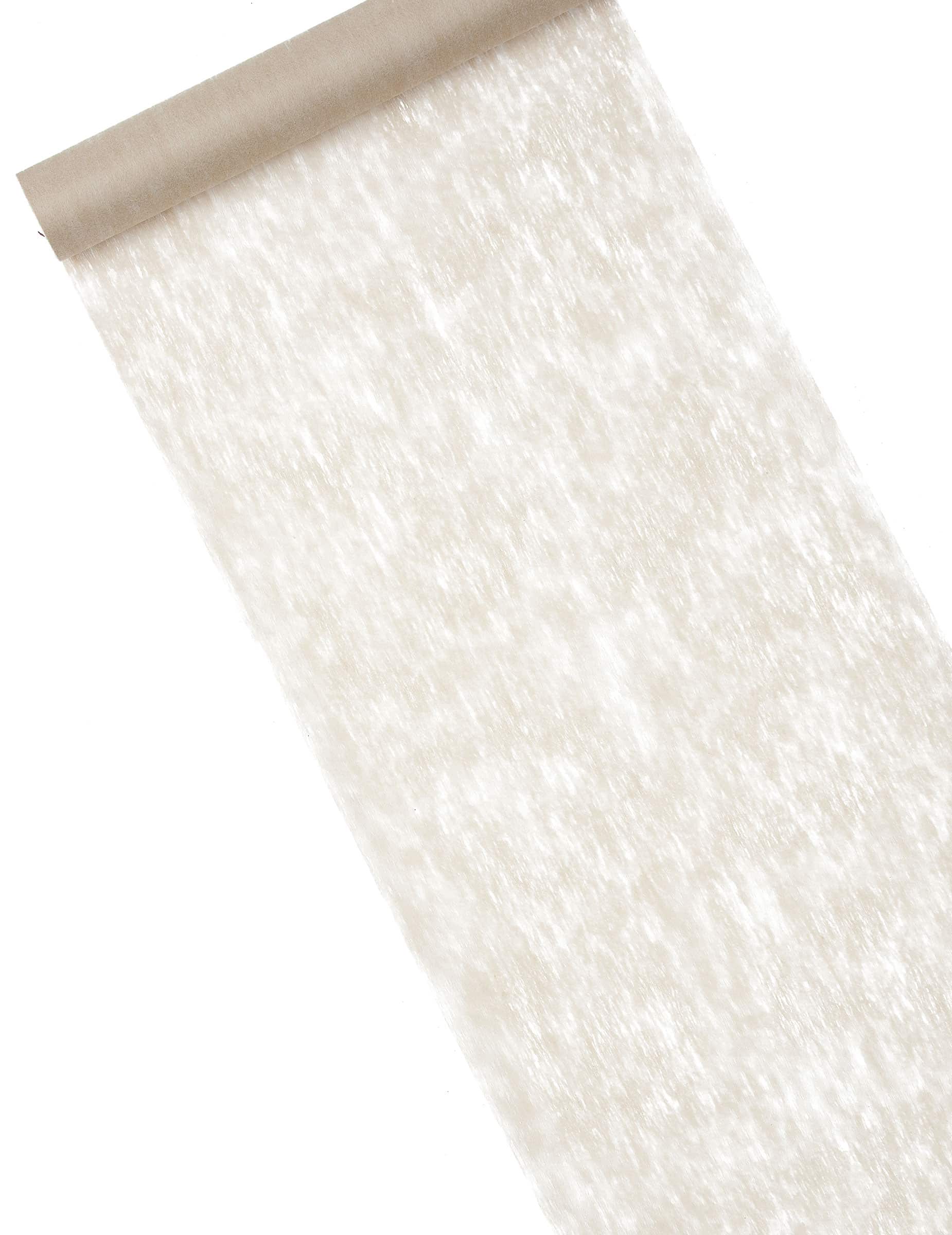 Vlies Tischläufer Taupe 10 m Chemin de table intissé taupe