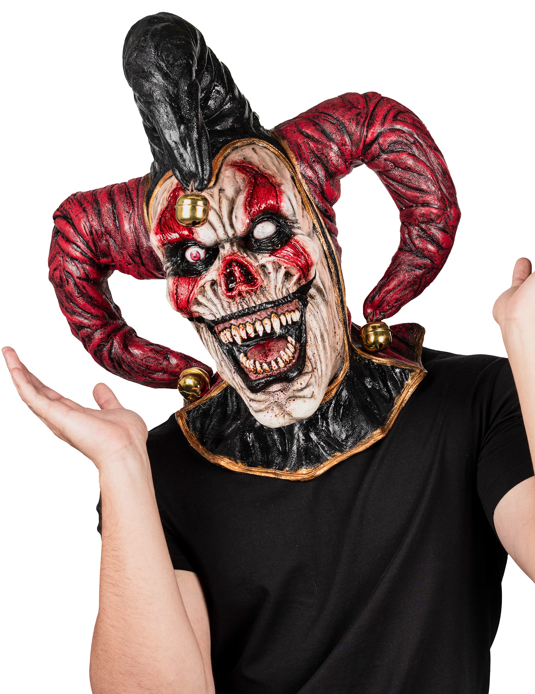Vollgesichtsmaske für Erwachsene - Dämonischer Joker