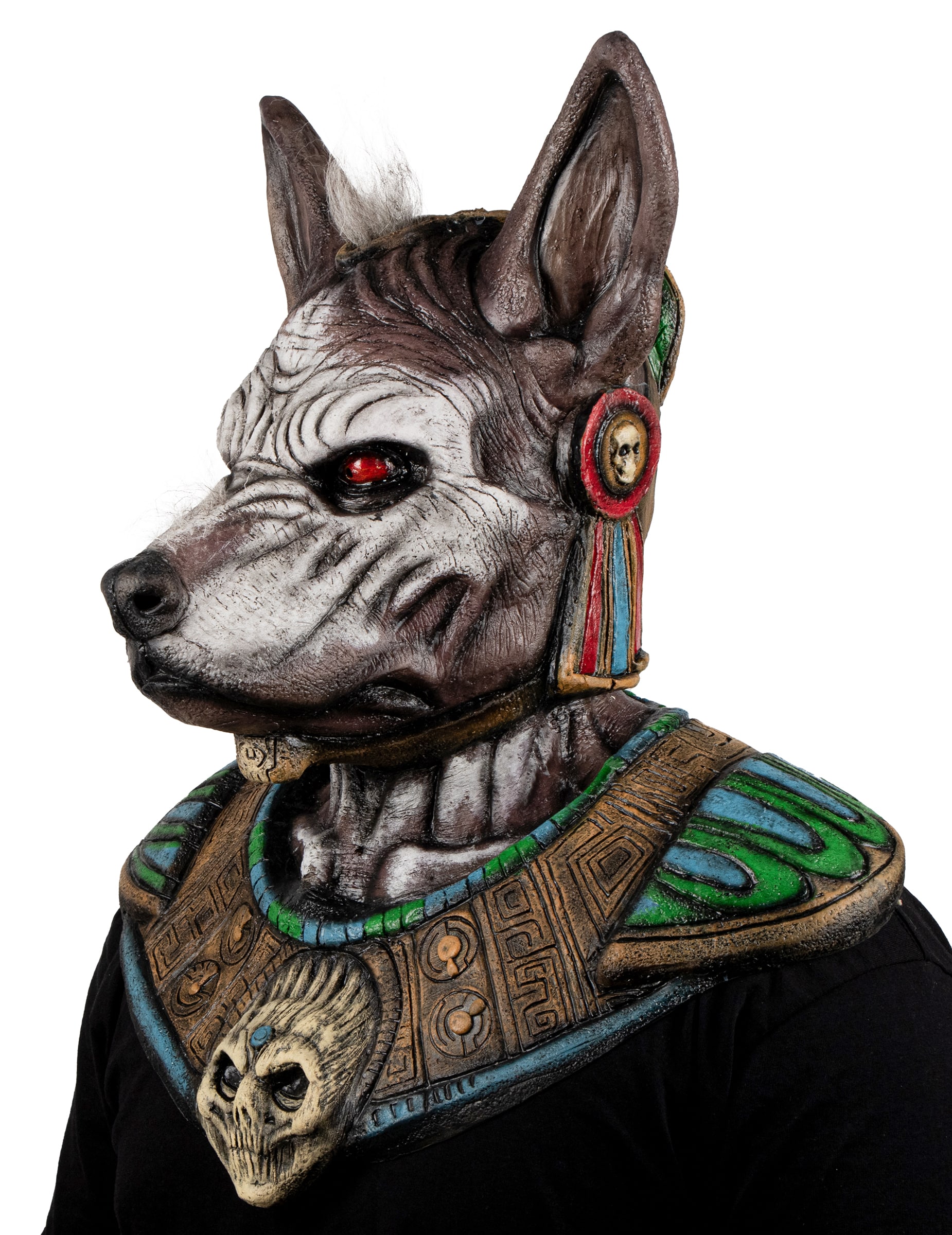 Vollmaske Monster Hundekopf für Erwachsene