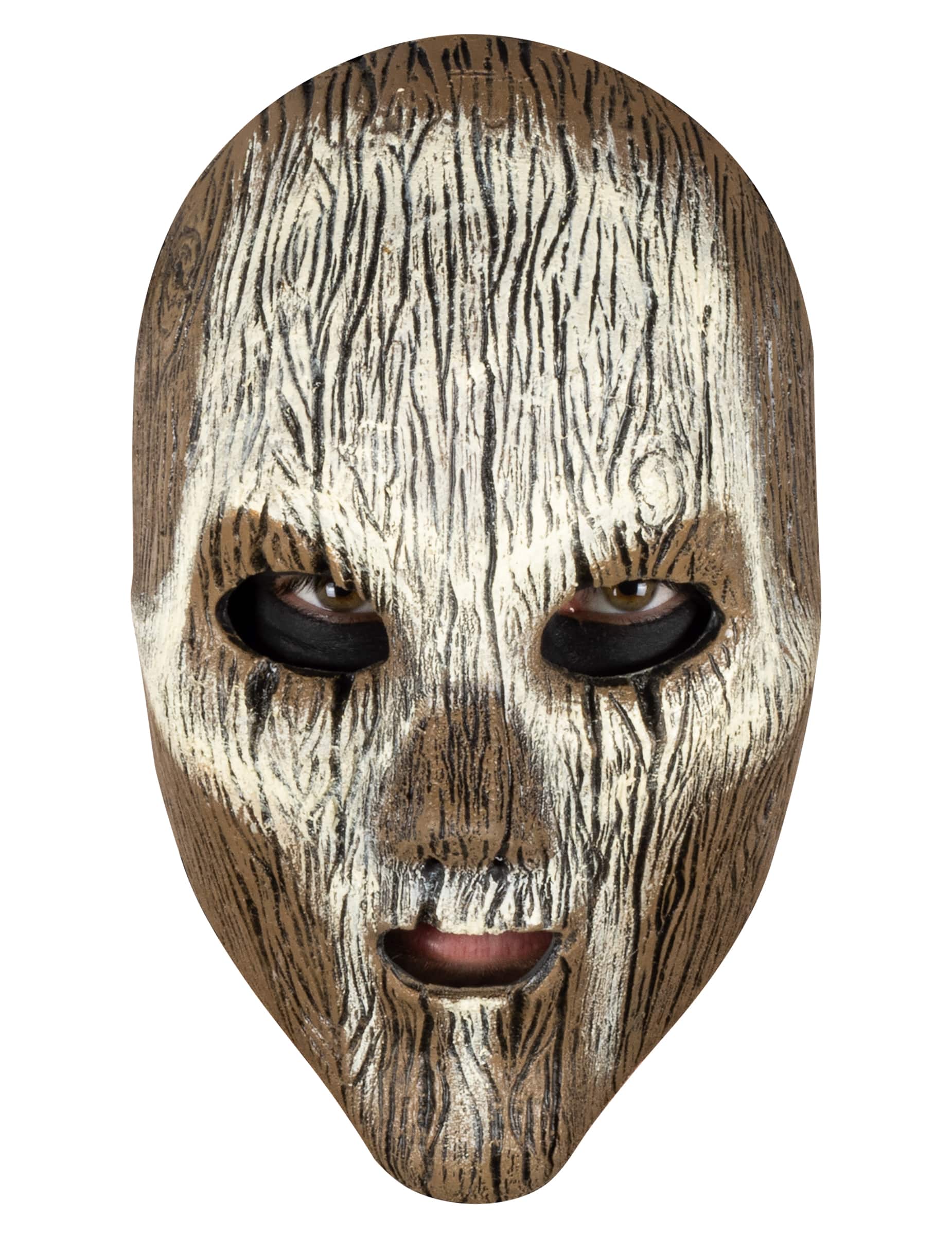 Voodoo Maske in Holzoptik