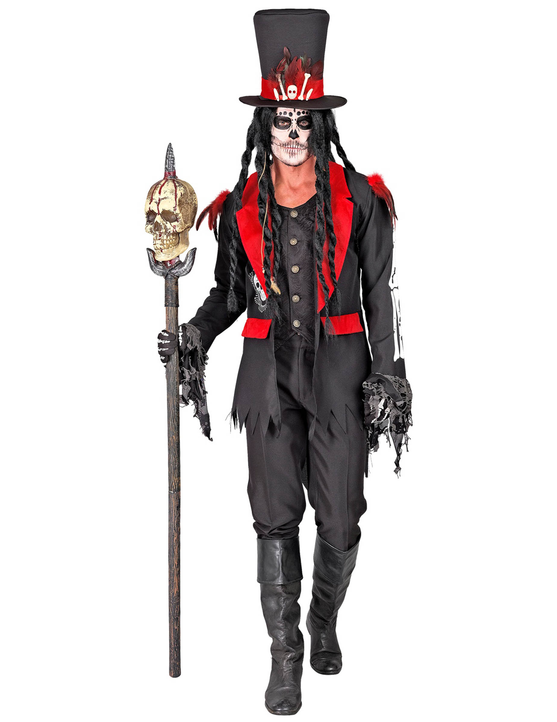 Voodoo Meister Kostüm für Herren