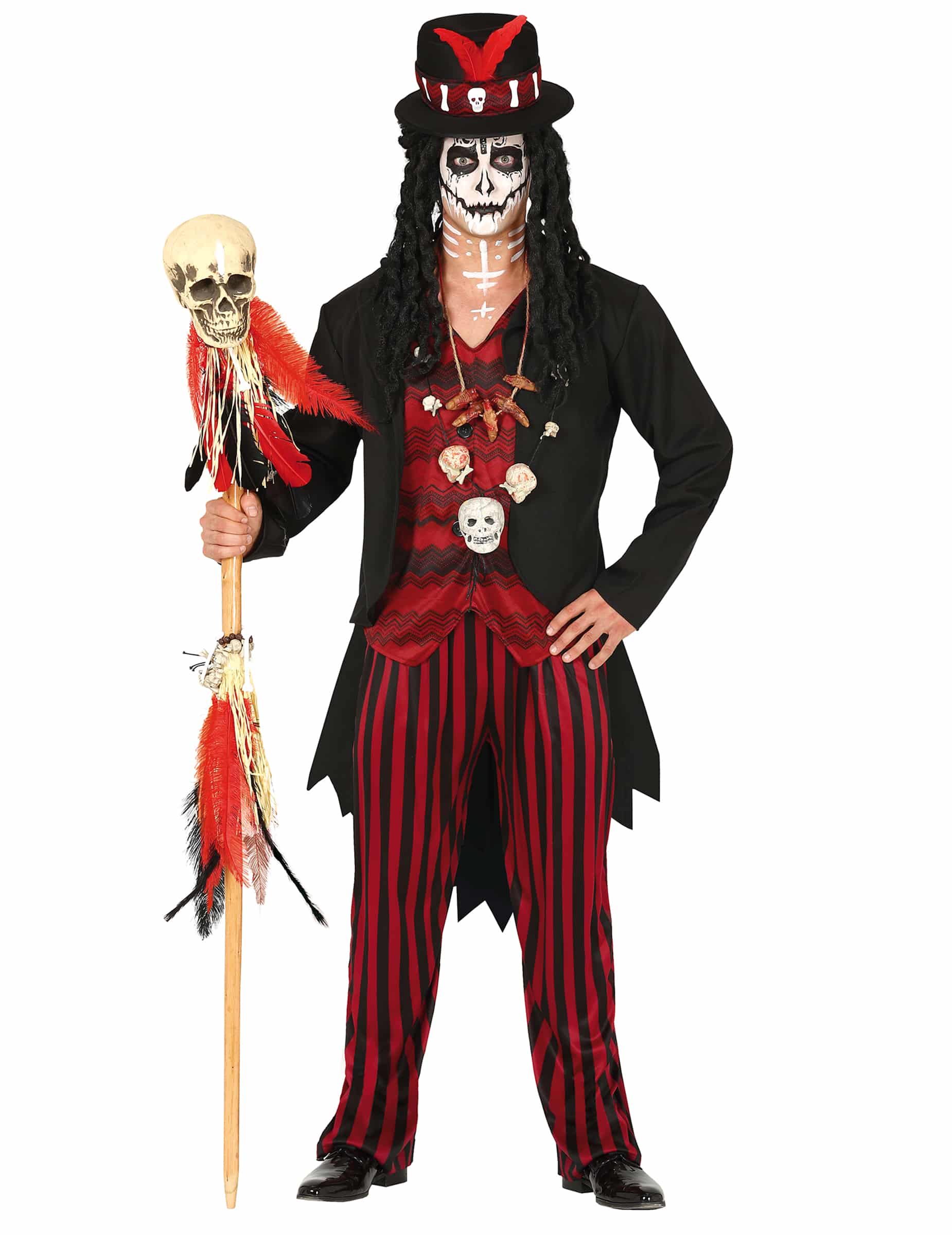 Voodoo Priester Kostüm Jugendliche