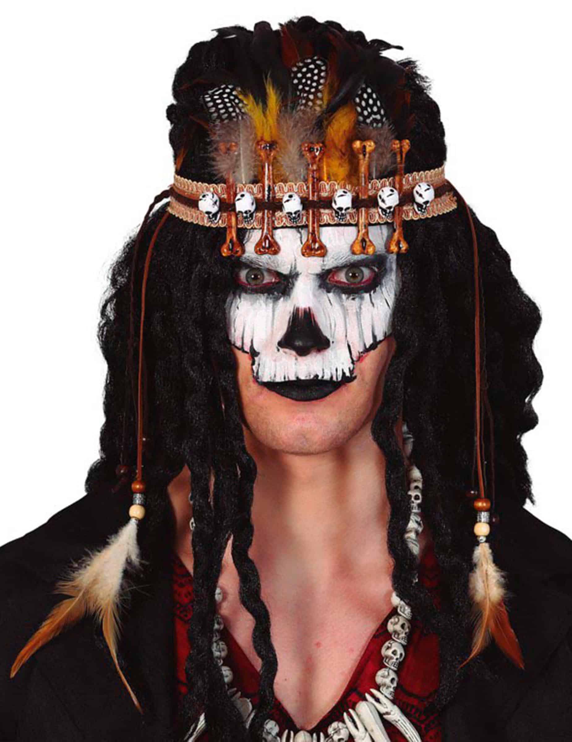 Voodoo Stirnband für Erwachsene Halloween