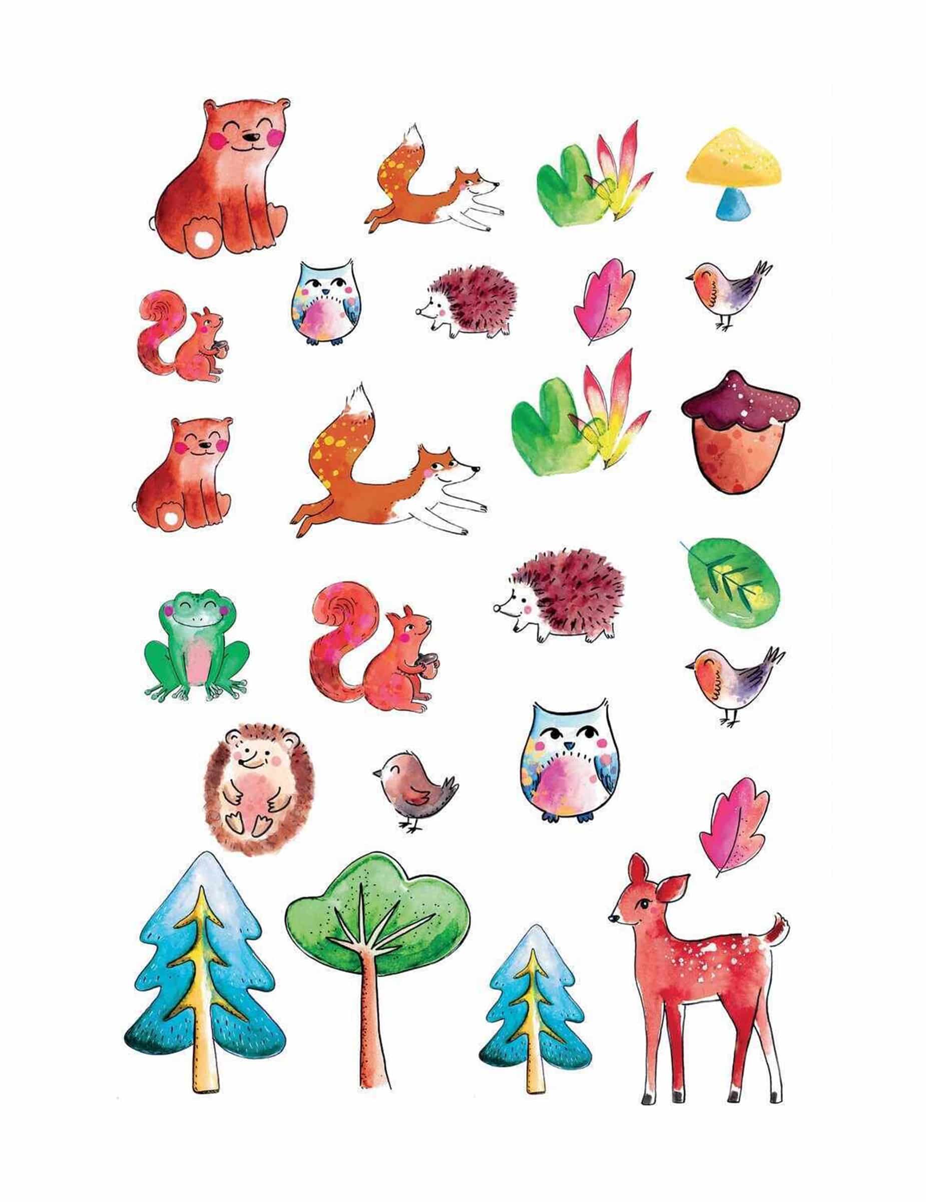 Waldtier-Tattoos