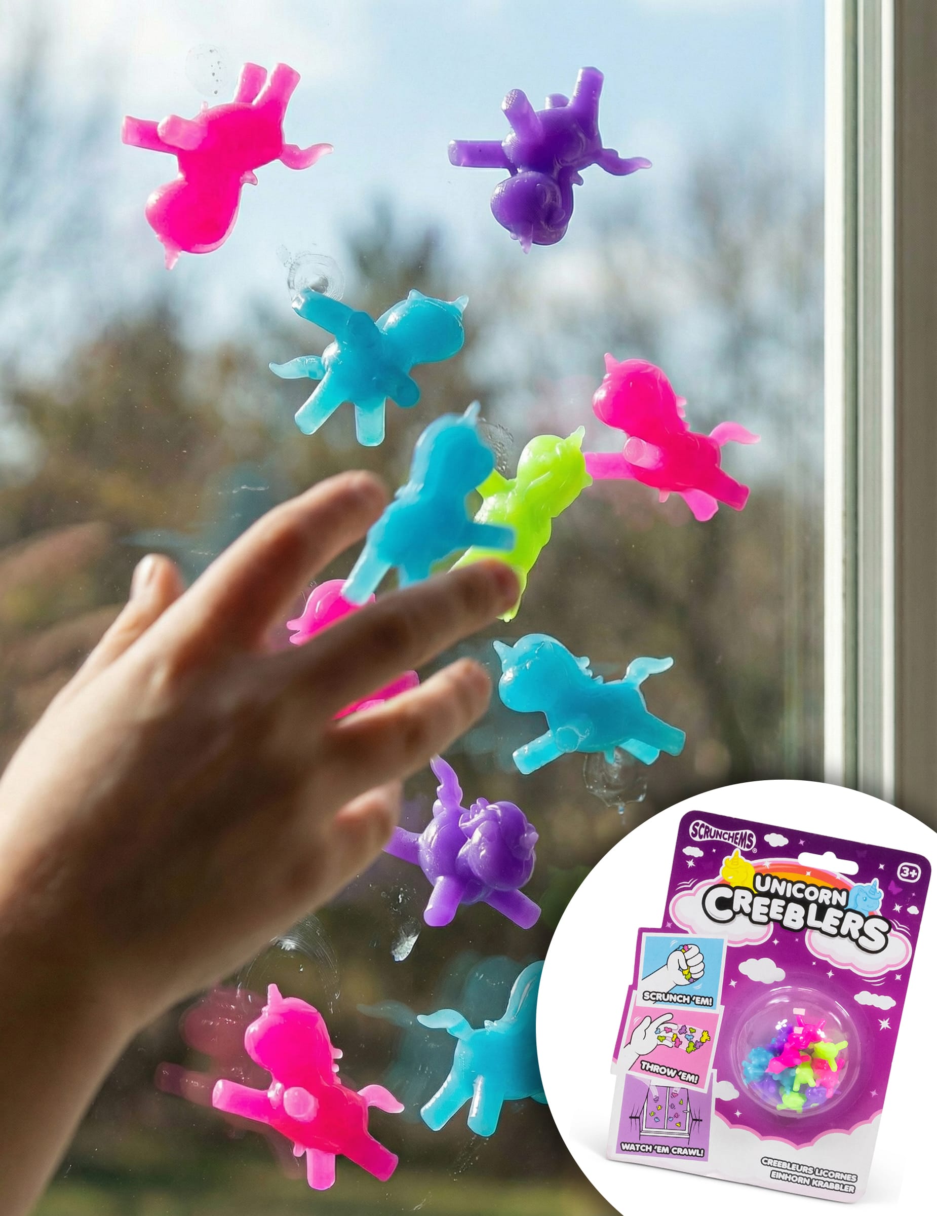 Wandkrabbler Einhorn Creeblers Spielzeug
