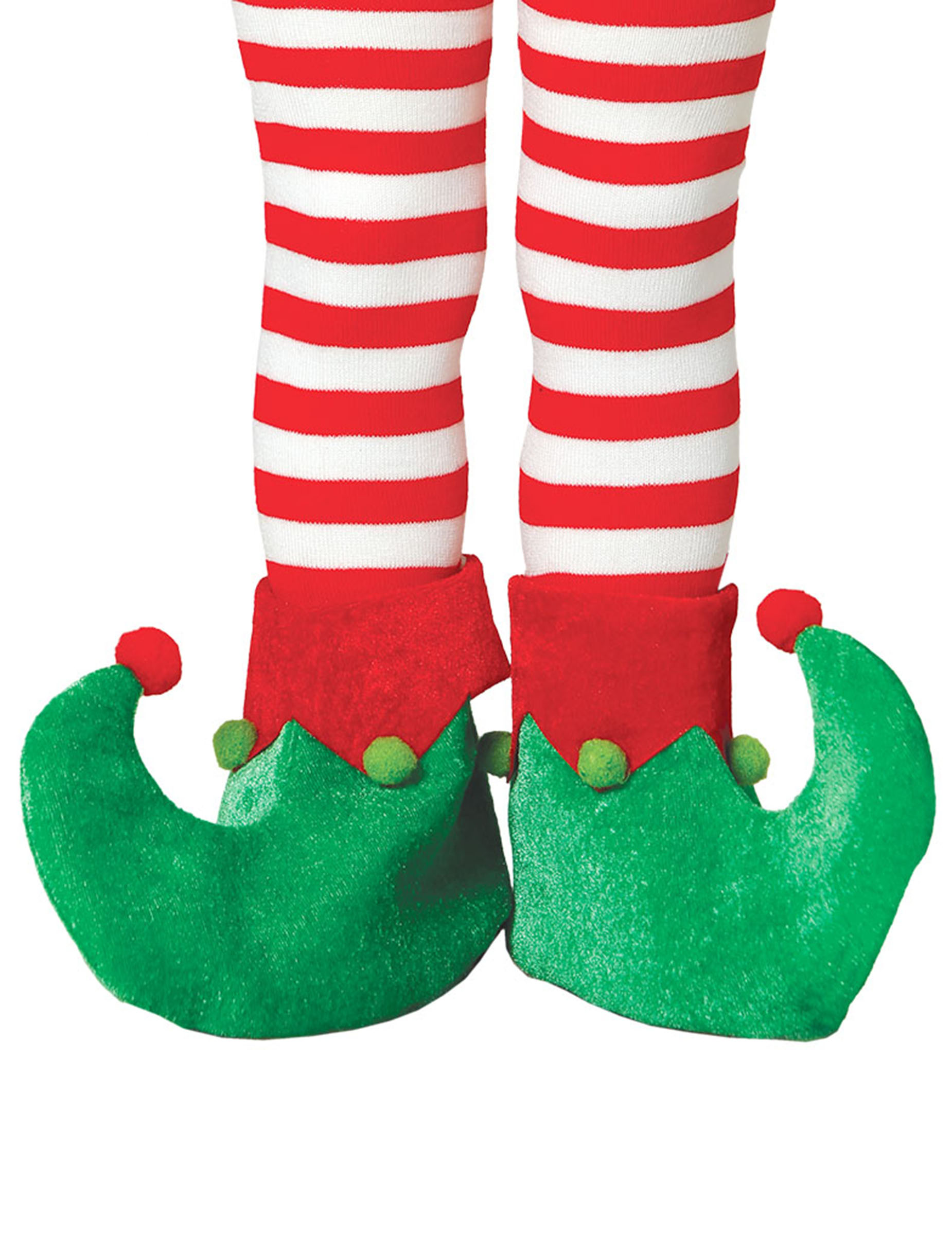 Weihnachtliche Elfen Überschuhe für Kinder