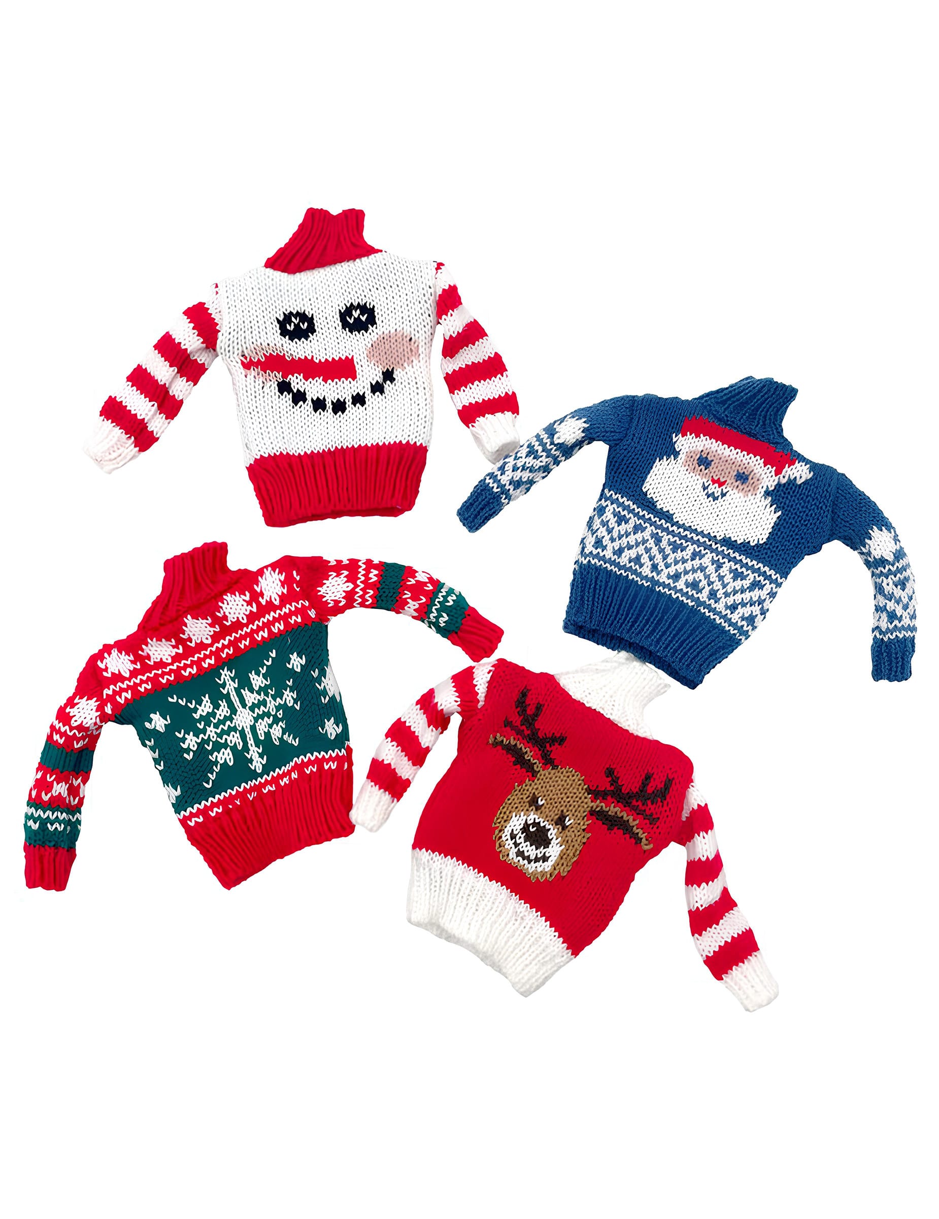 Weihnachts Pullover für Wichtel Puppe Elf zufälliges Modell