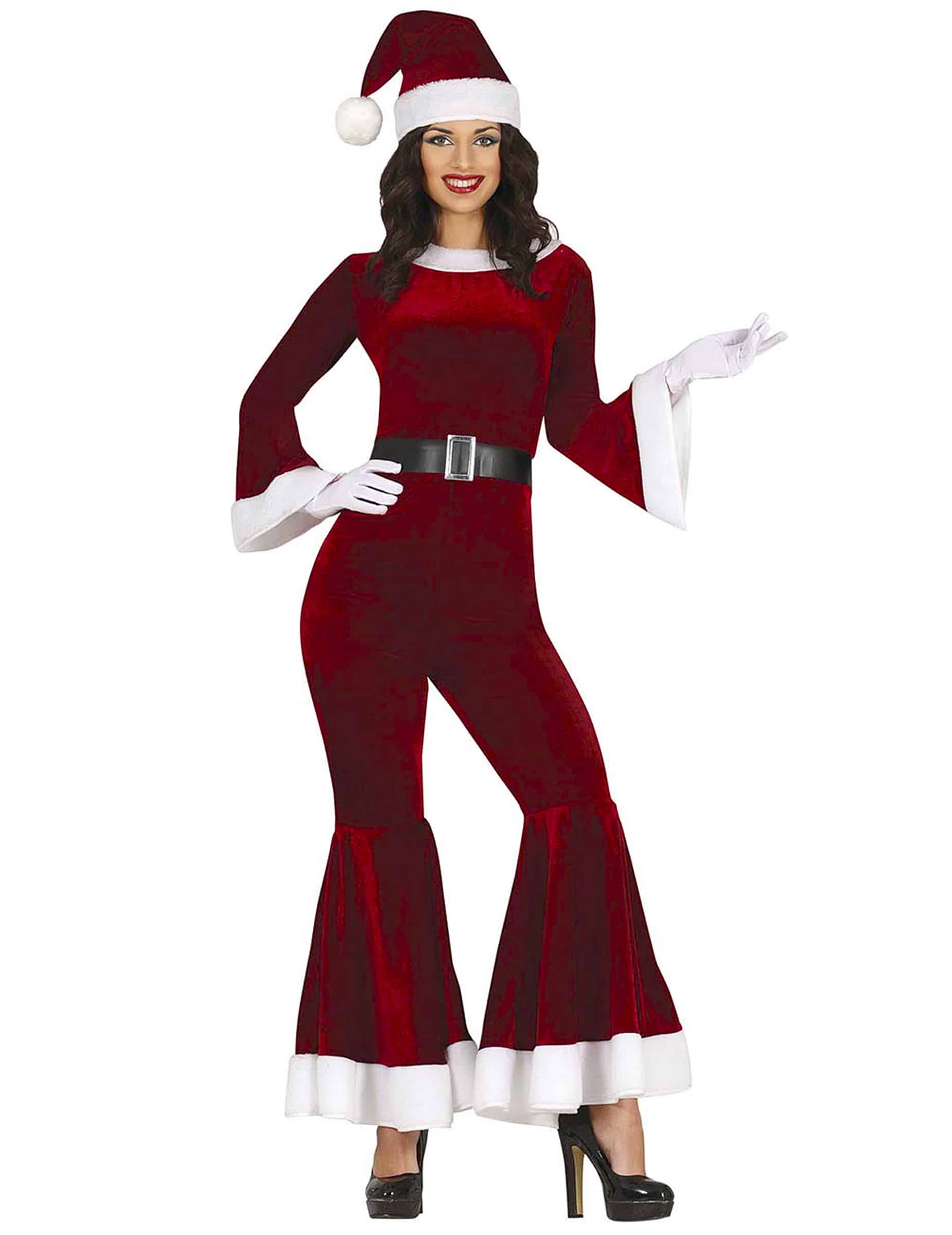 Weihnachtsfrau für Damen rot
