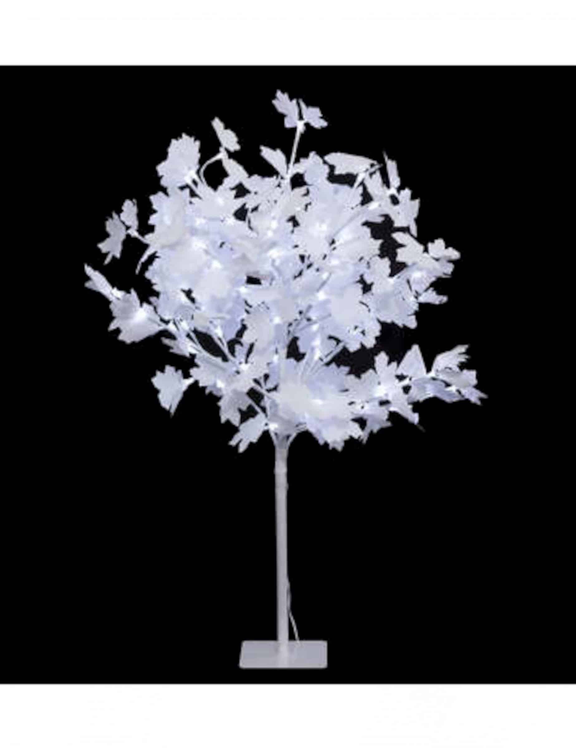 Weißer Leuchtbaum 90 cm 92 LEDs
