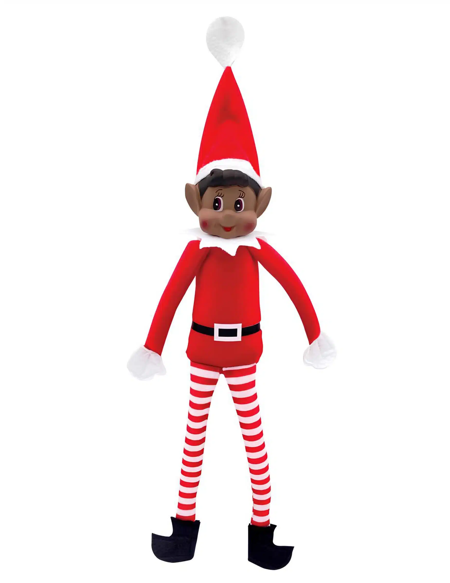 Wichtel Puppe Junge Elf Pimpon 38 cm lustige Weihnachtsfigur
