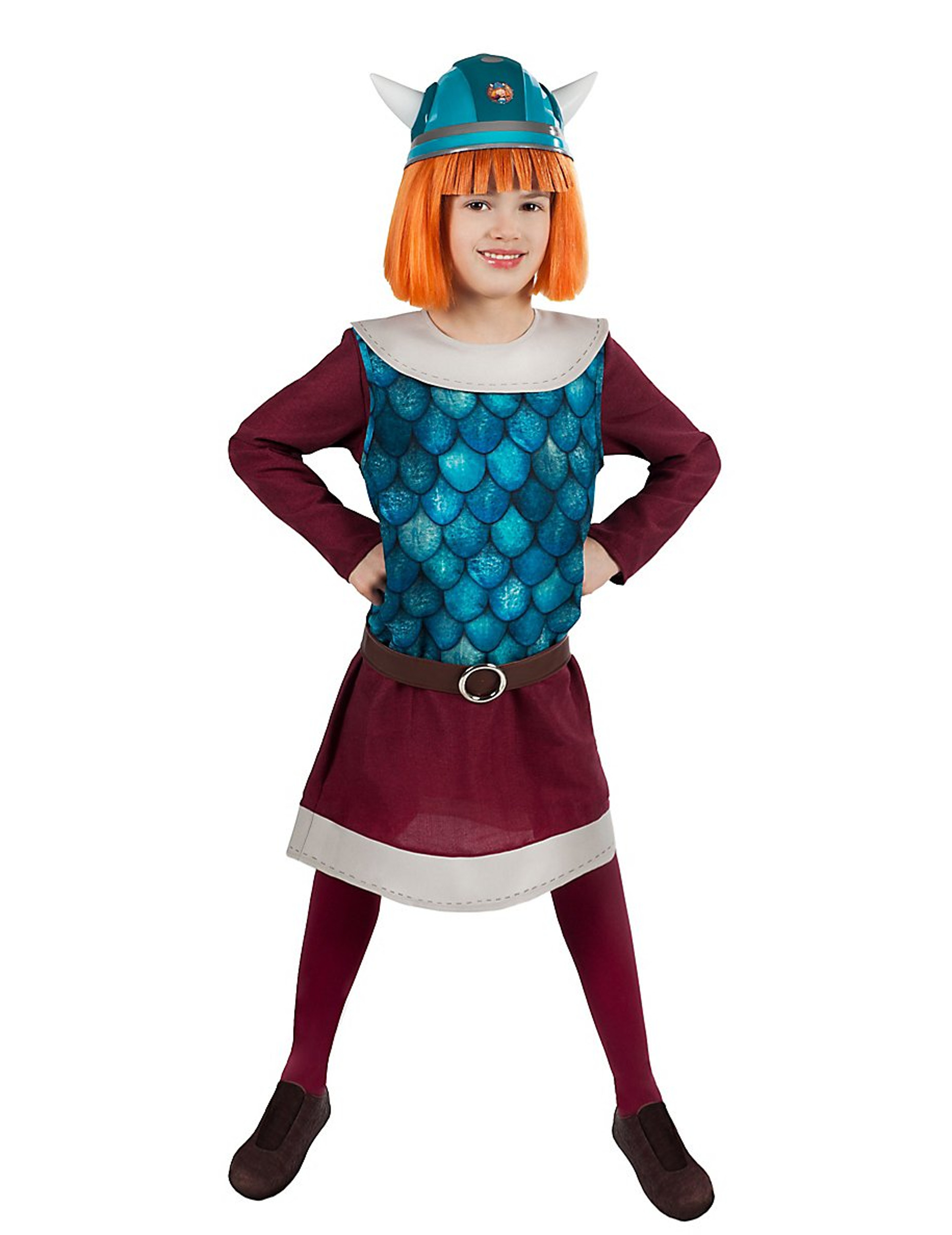 Wickie-Strumpfhose Wikinger Accessoire rot