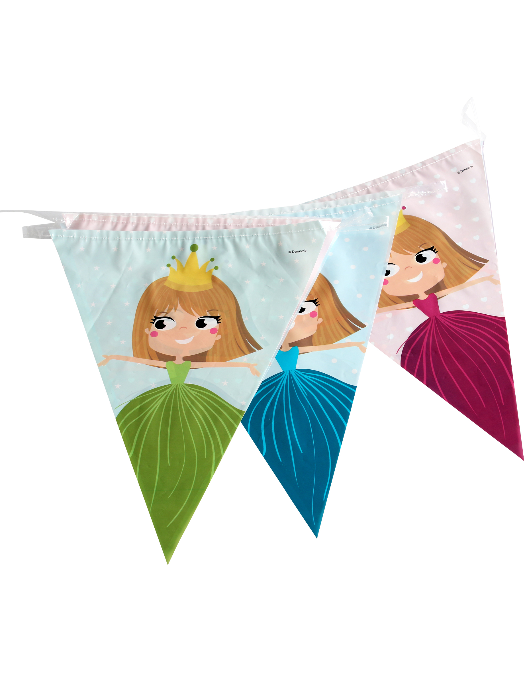 Wimpel-Girlande Prinzessin 270 cm