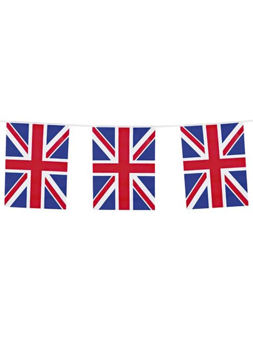 Wimpelkette Union Jack Großbritannien 10 m