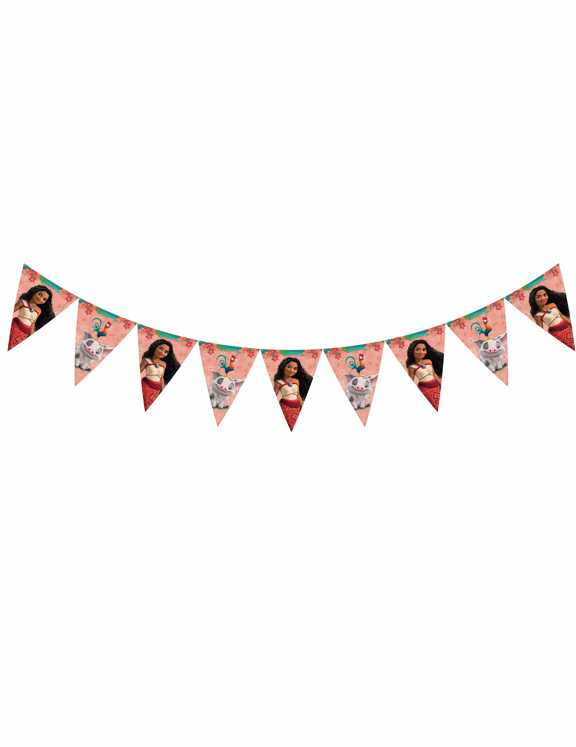 Wimpergirlande Vaiana 2