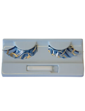 Wimpern Spider silber