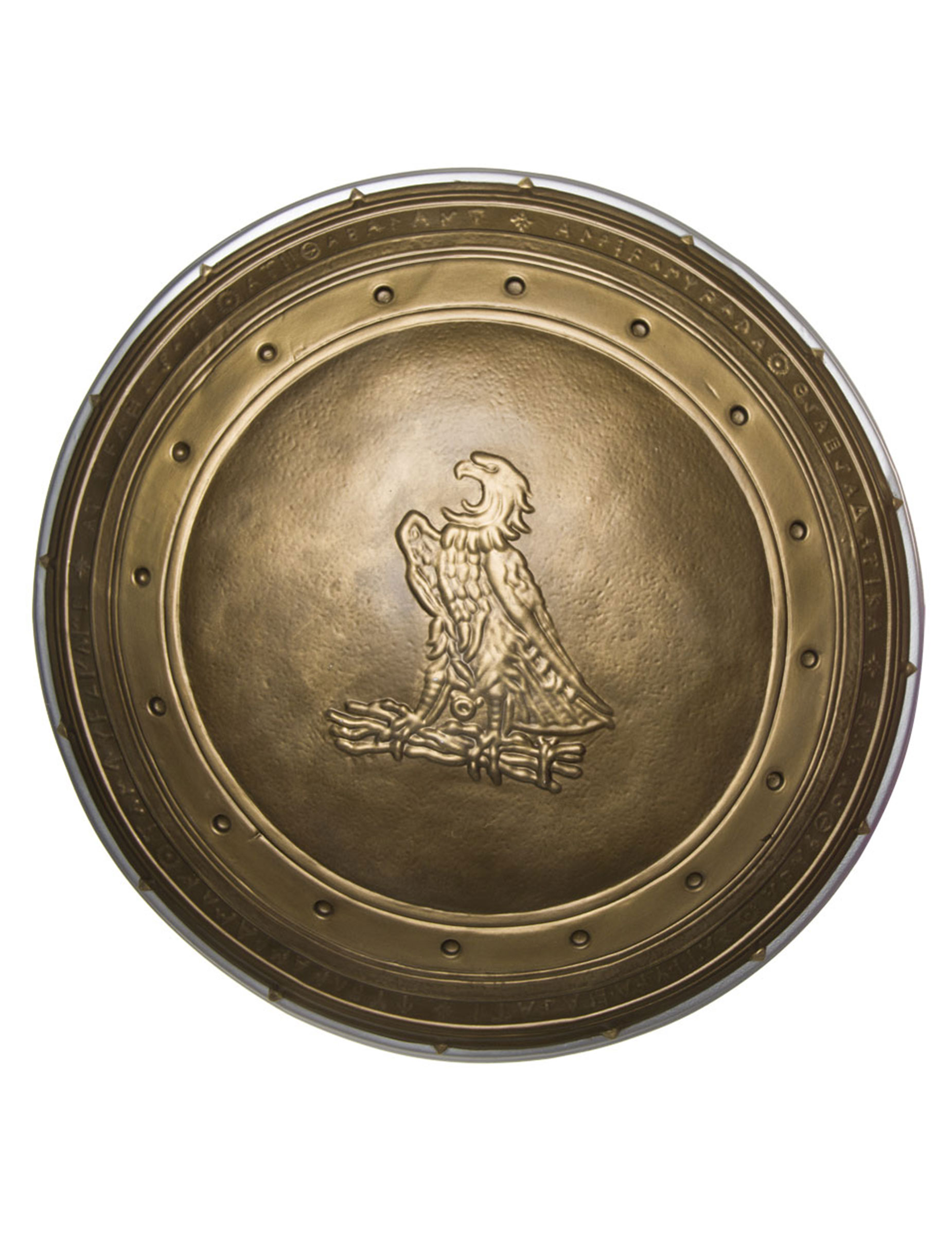 Wonder Woman-Schild für Damen Kostüm-Accessoire bronze 60cm