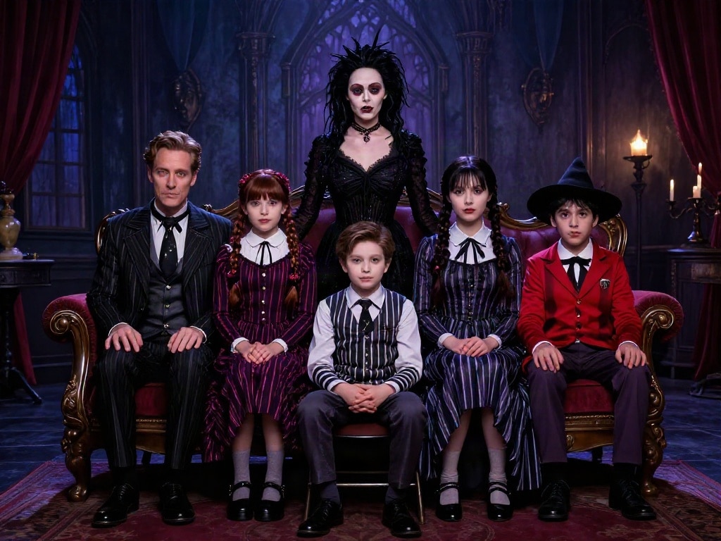 Halloween Familienkostüm