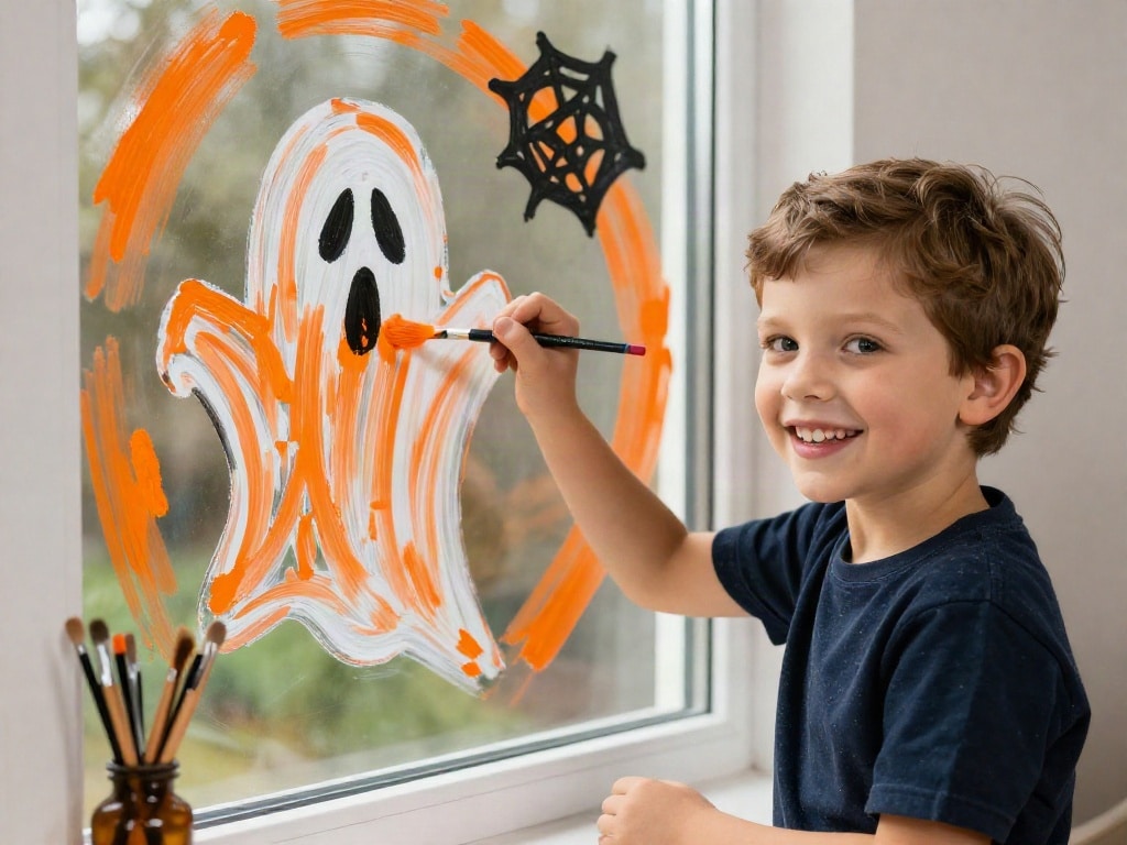 Halloween Fensterdeko