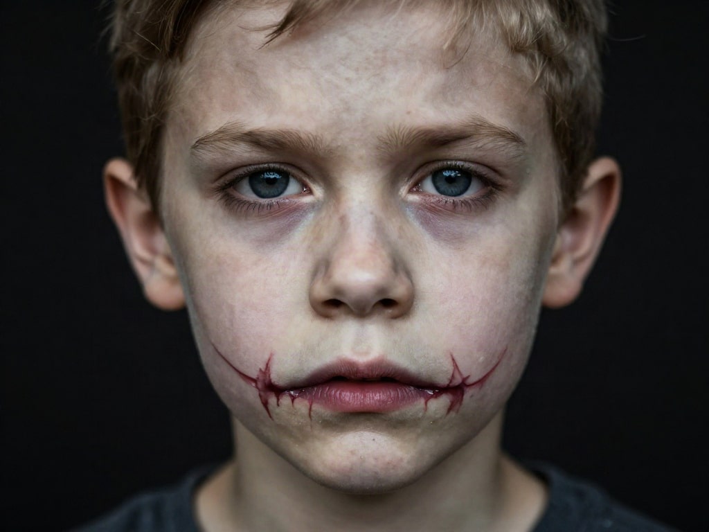 Halloween Schminke Kinder