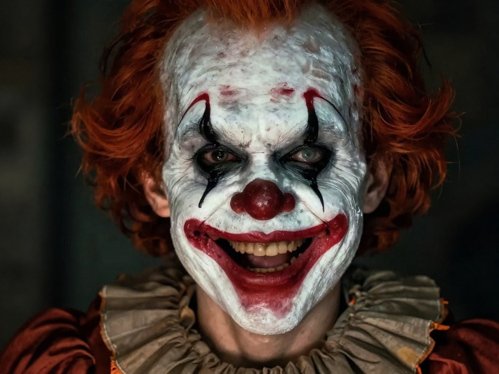 Horror Clown schminken