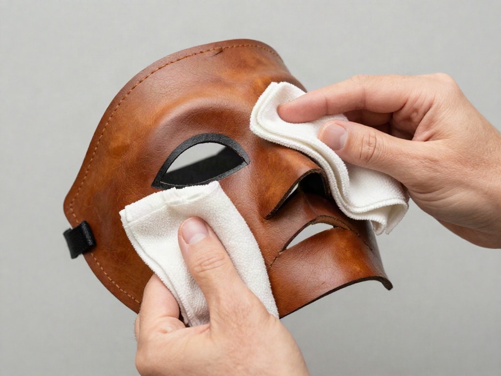Kostümmaske reinigen