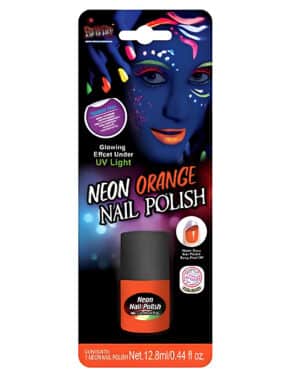 neonorangener Nagellack