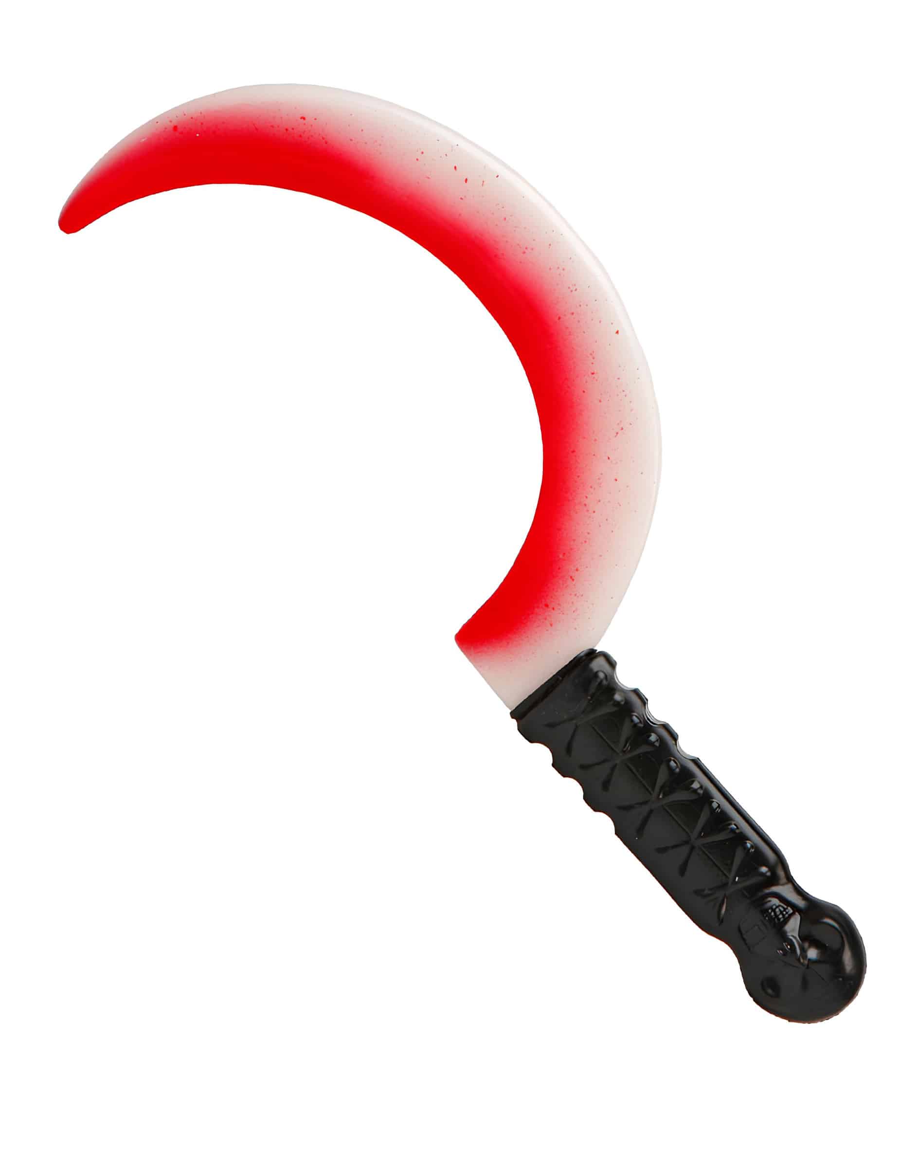 unheimliche 36 cm blutige Sichel Accessoire